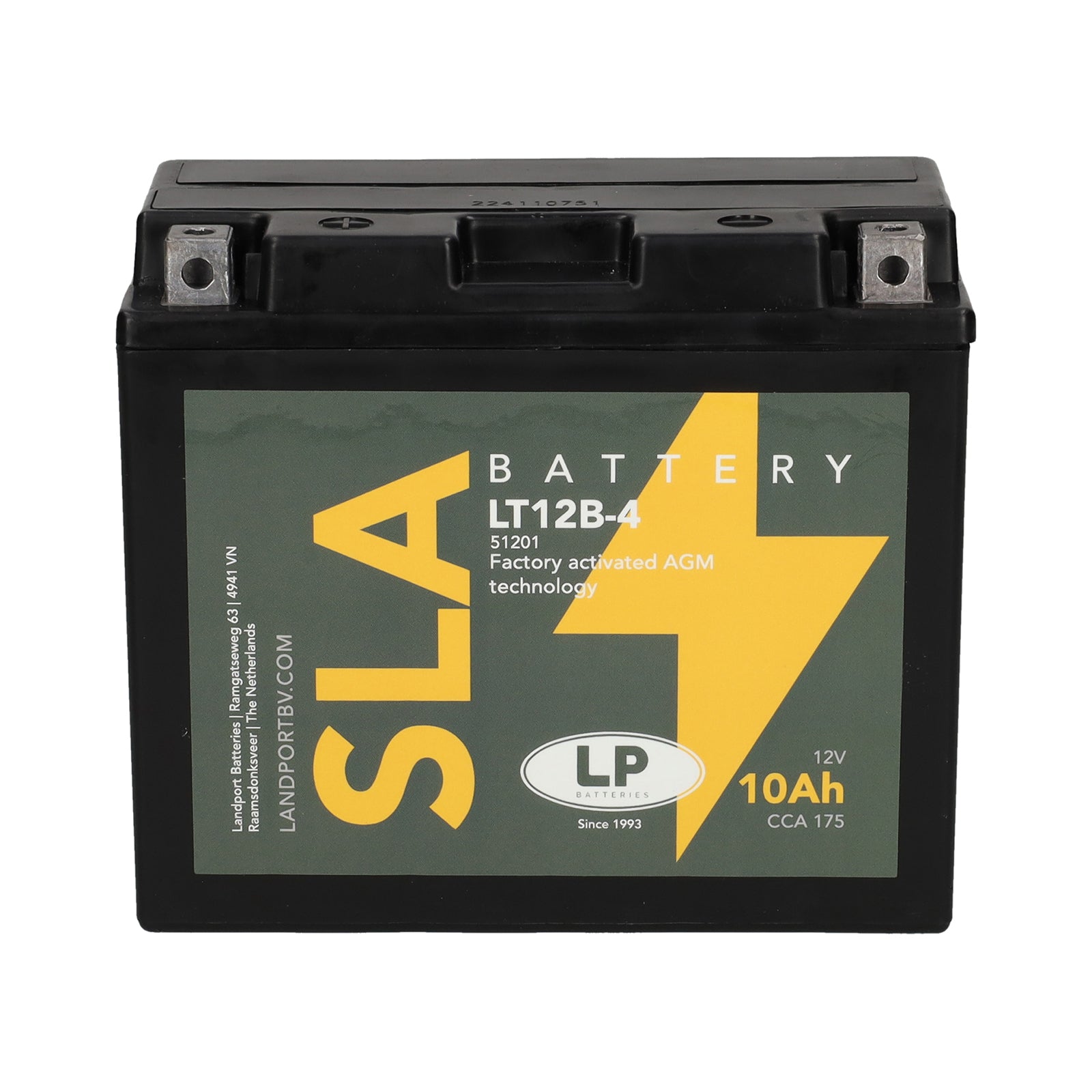 LT12B-4 12v 10Ah AGM Battery