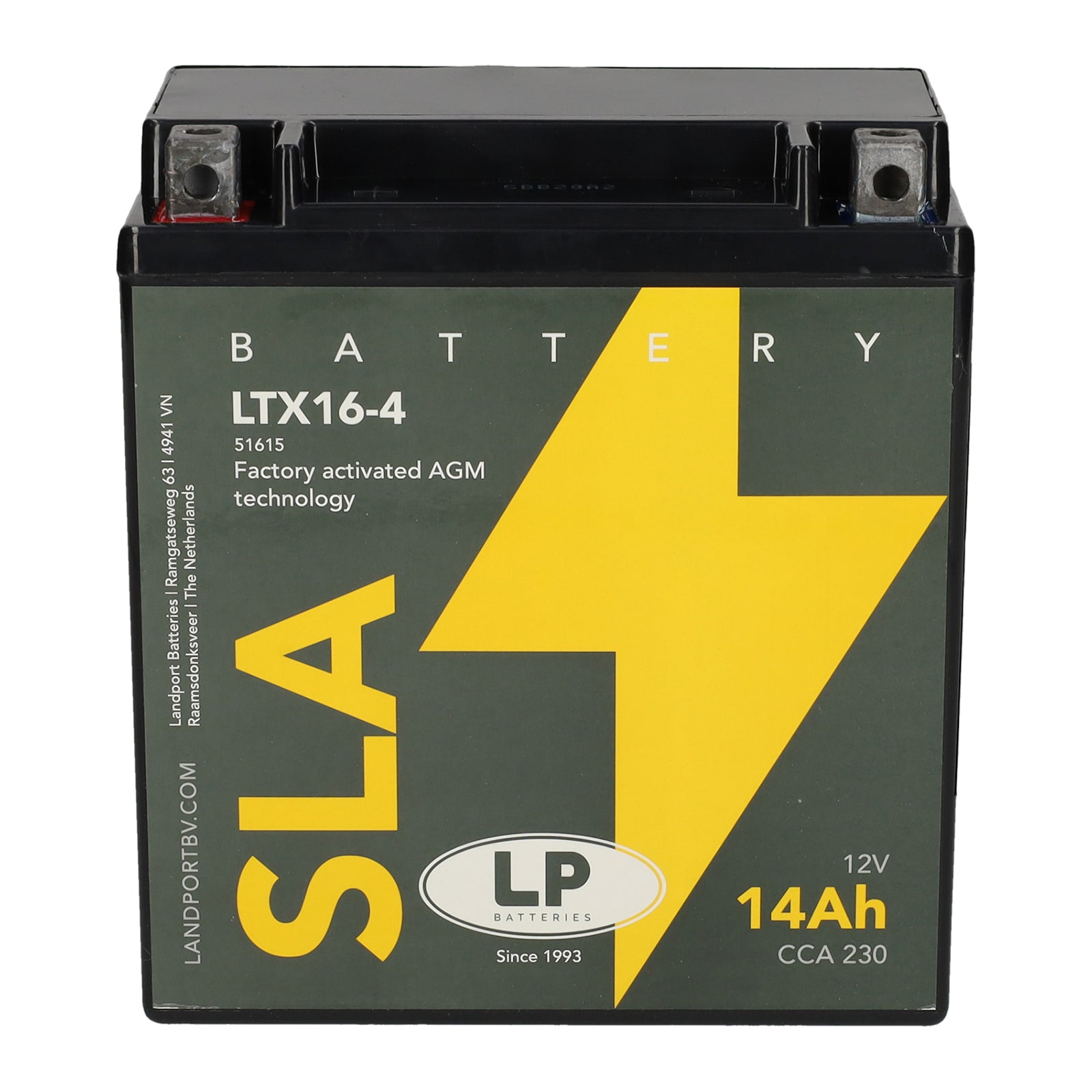 LTX16-4 12v 14Ah AGM Battery