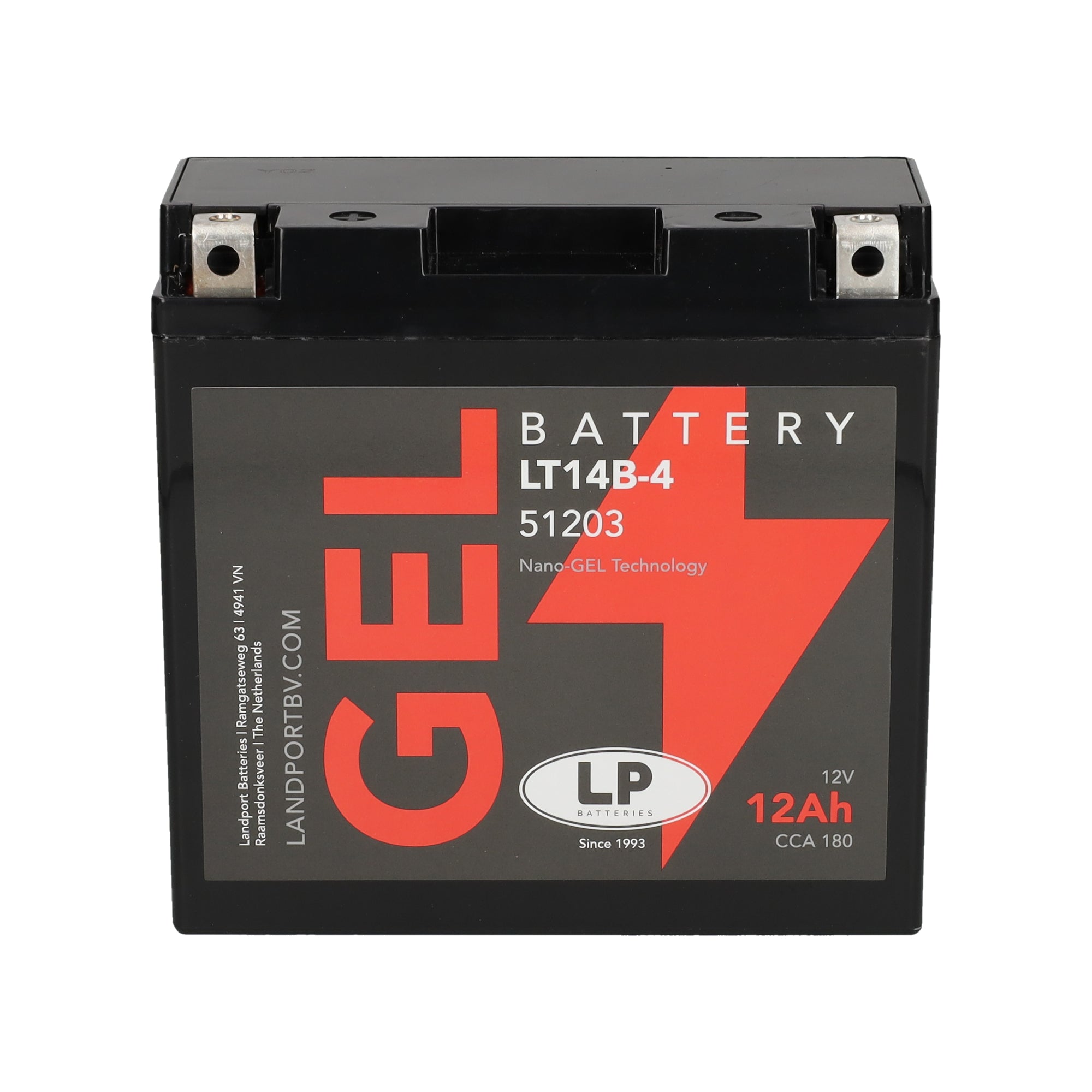 LT14B-4 12v 12Ah Gel Battery