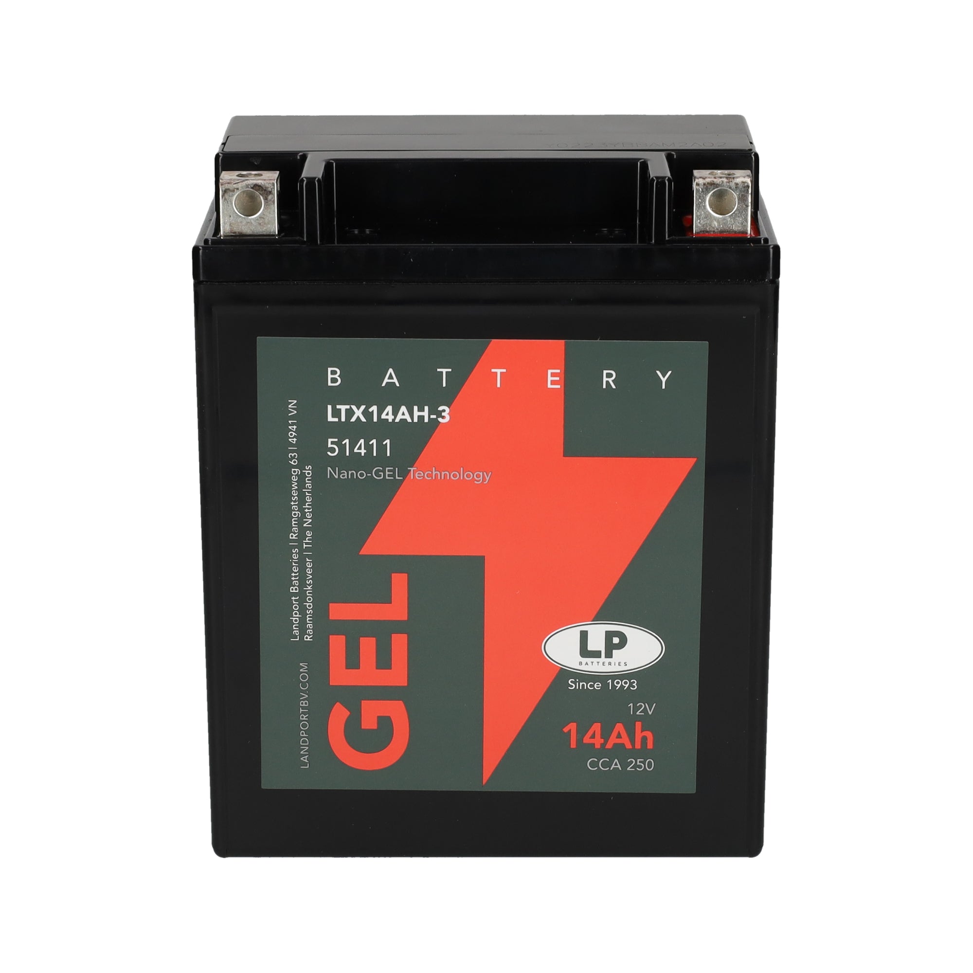 LTX14AH-3 12v 14Ah Gel Battery