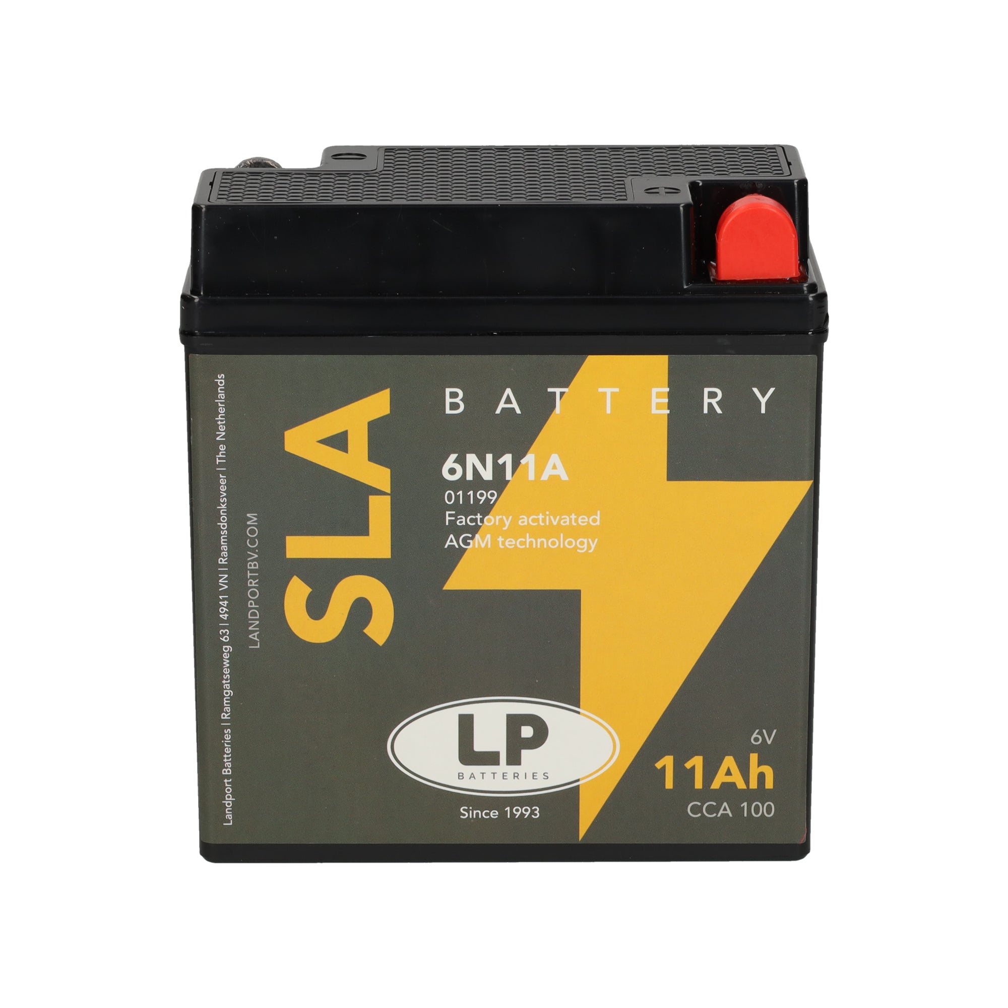 6N11A 6v 11Ah AGM Battery