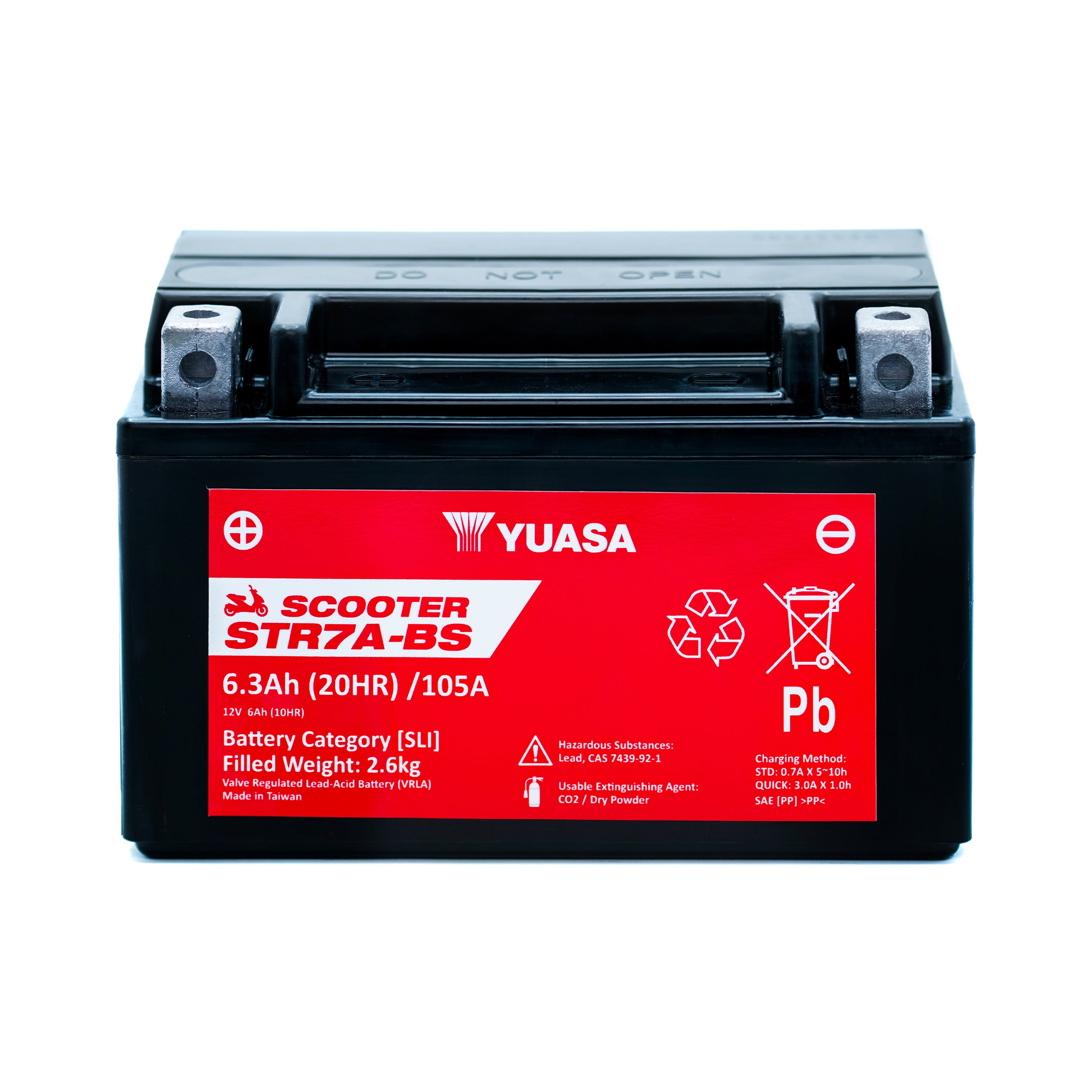 STR7A-BS (YTX7A-BS) Battery