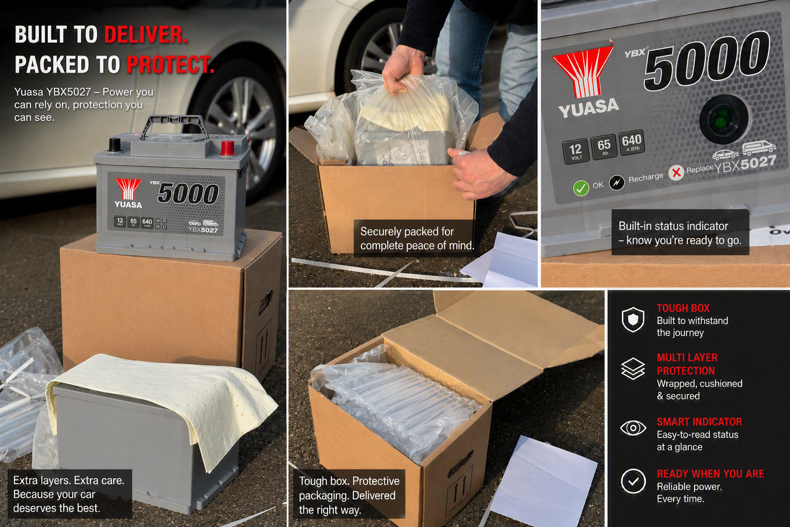 From Our Warehouse to Your Driveway – How We Protect Every Battery