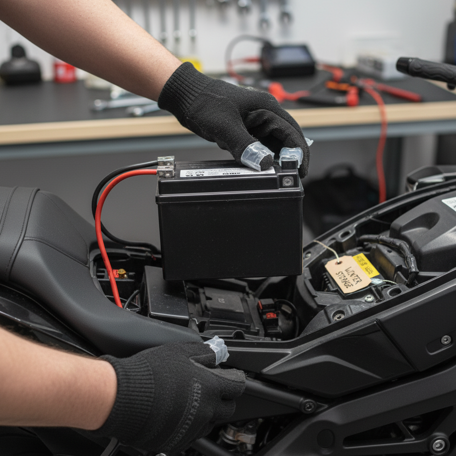 Essential Motorcycle Battery Safety: Handling and Charging Tips