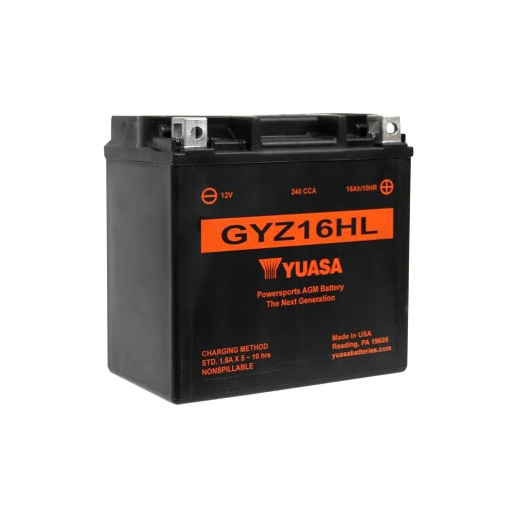 GYZ16HL 12V Yuasa High Performance MF VRLA Bat