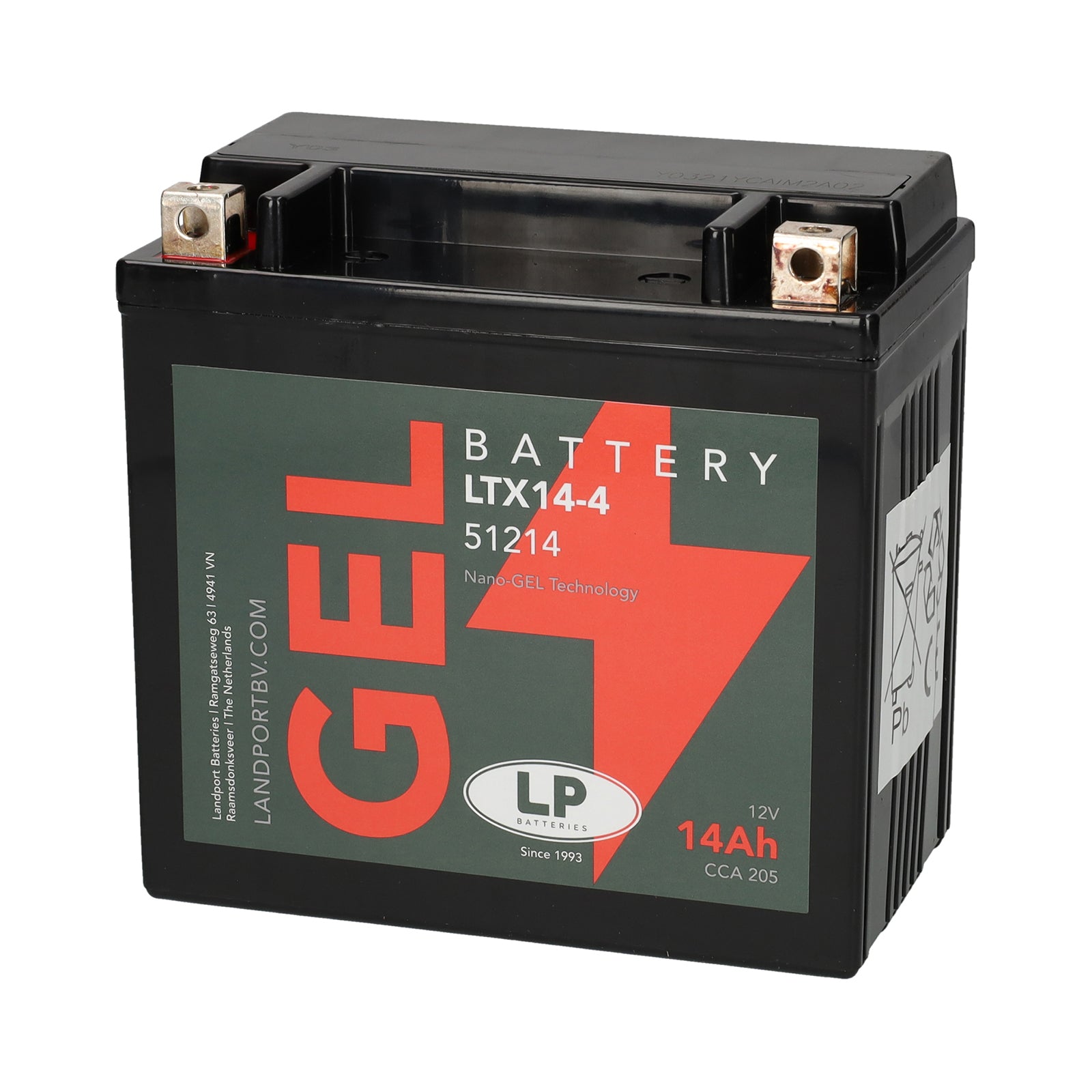 LTX14-4 12v 14Ah Gel Battery