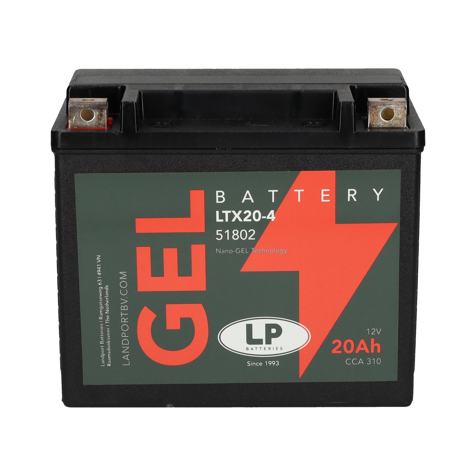 LTX20-4 12v 20Ah Gel Battery