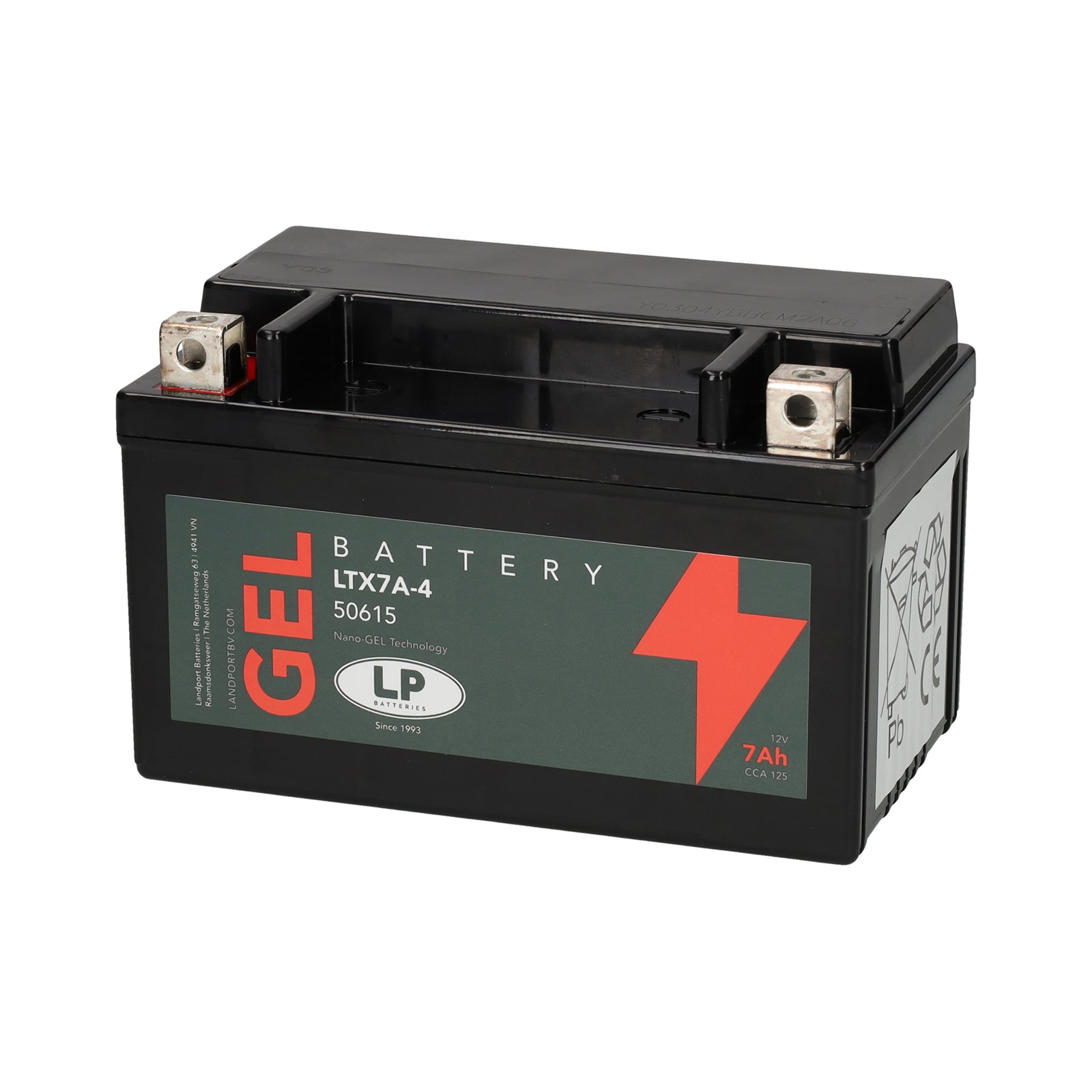 LTX7A-4 12v 7Ah Gel Battery