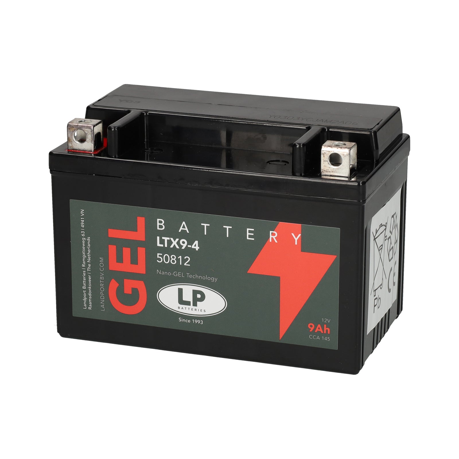 LTX9-4 12v 9Ah Gel Battery