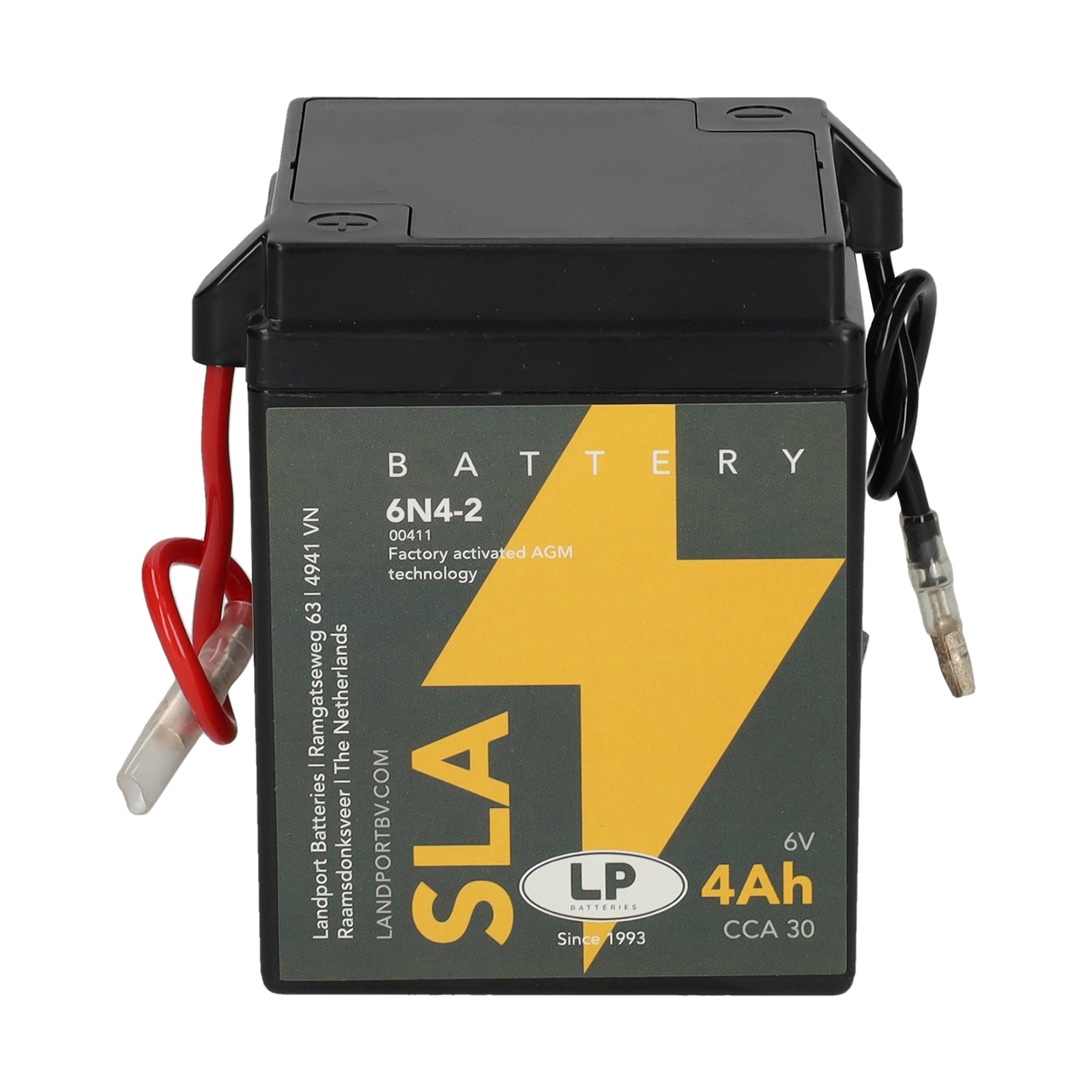 6N4-2 6v 4Ah AGM Battery