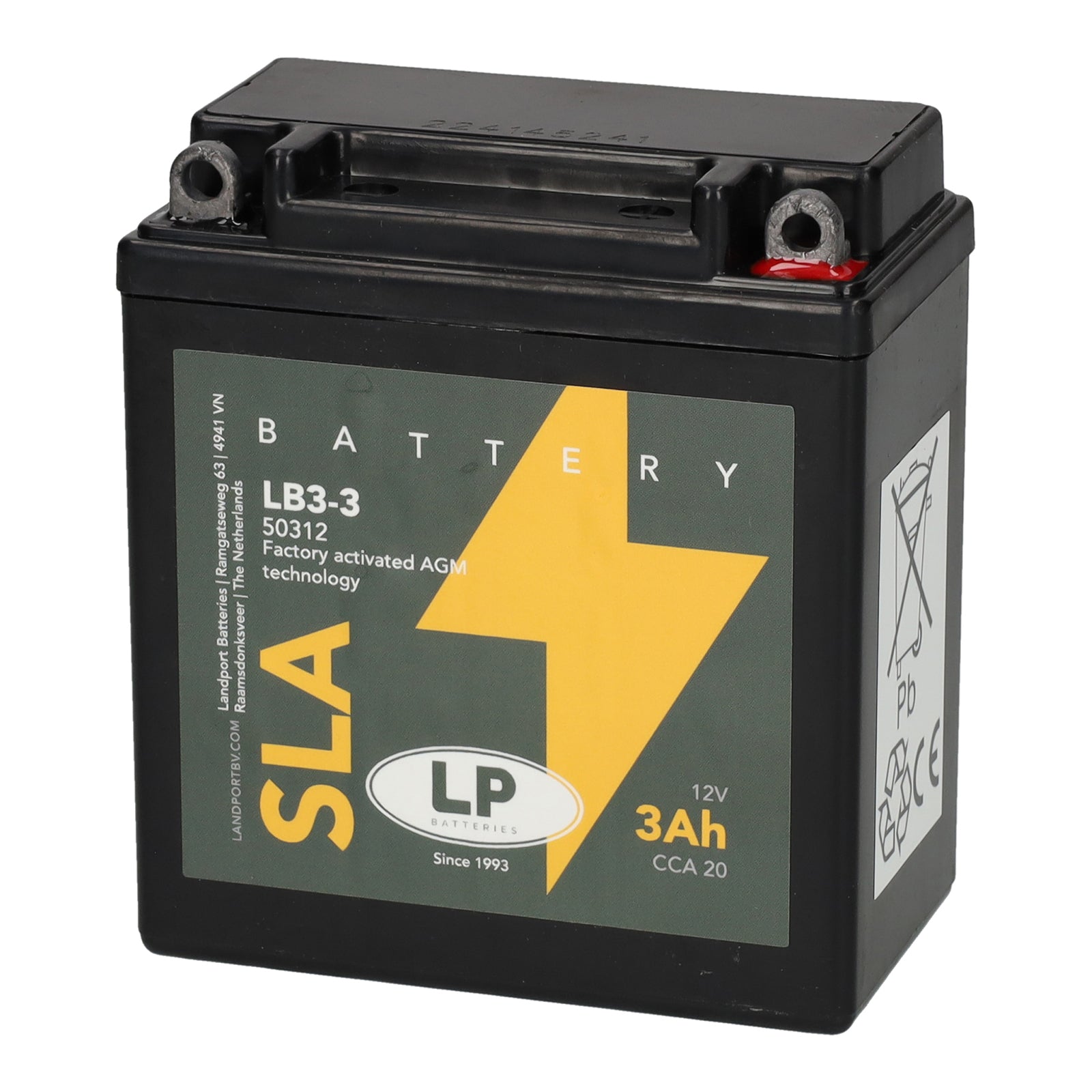 LB3-3 12v 3Ah AGM Battery