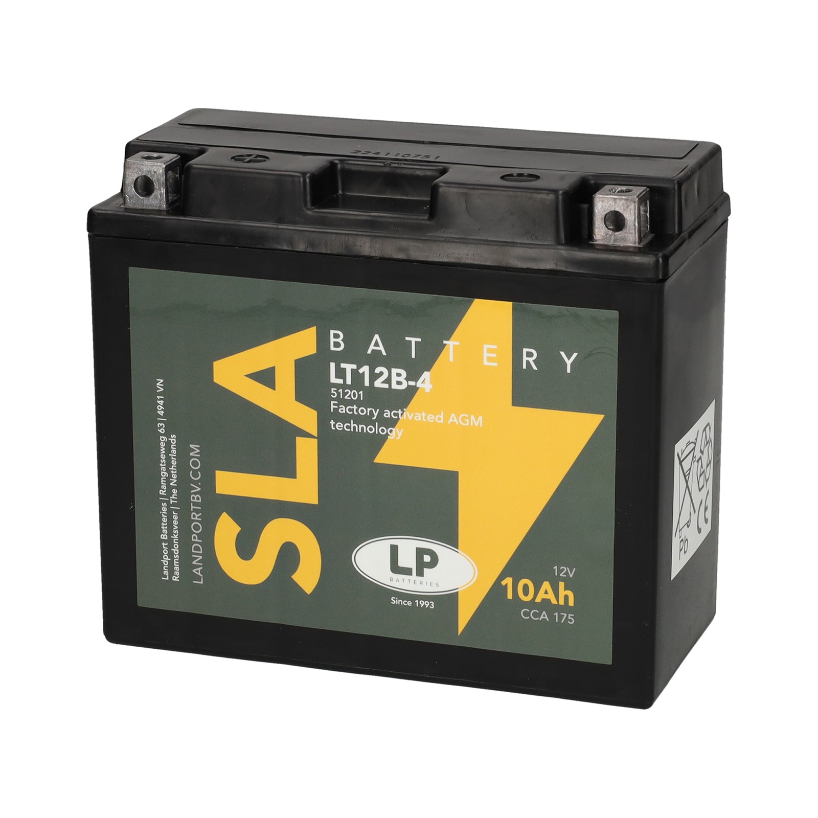 LT12B-4 12v 10Ah AGM Battery