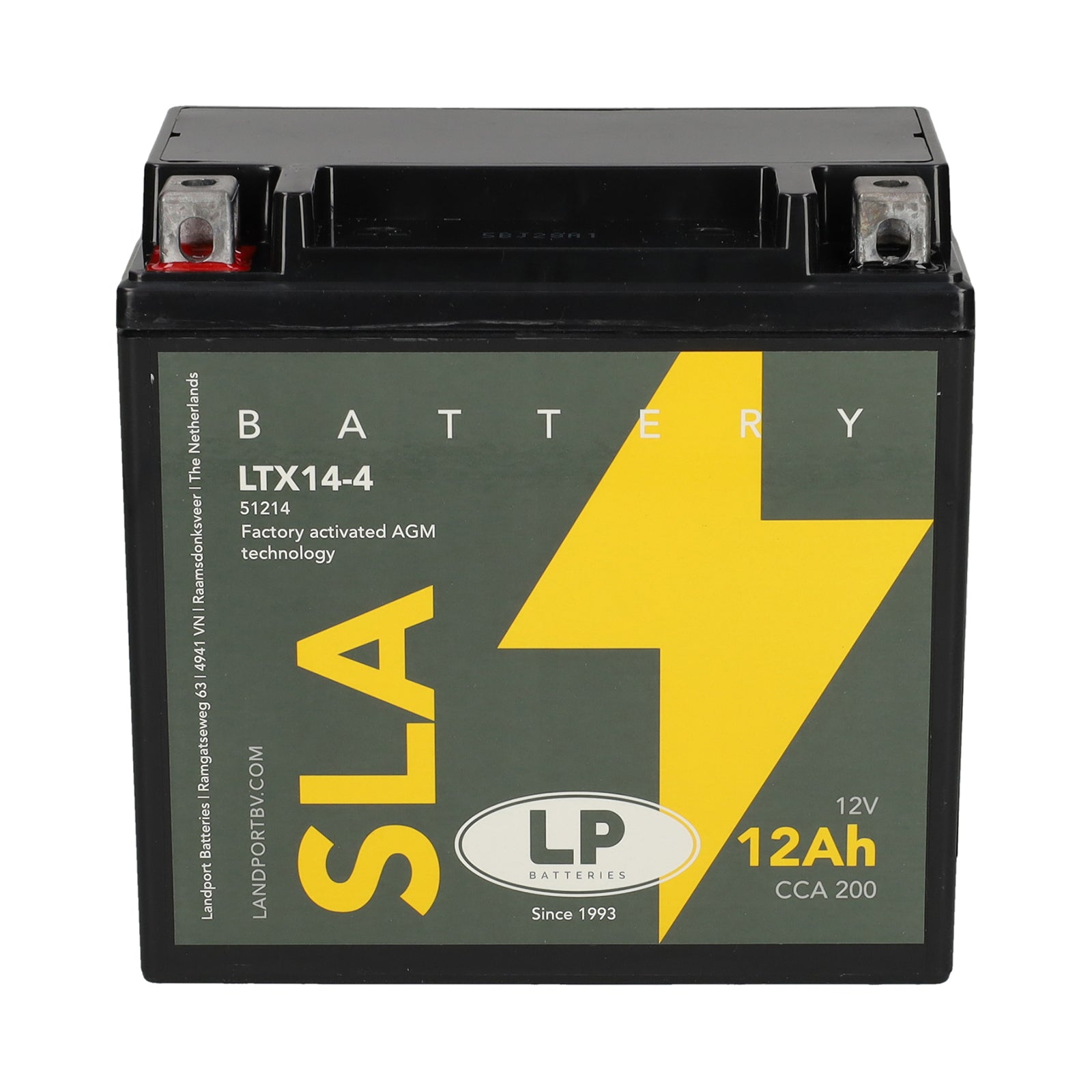 LTX14-4 12v 12Ah AGM Battery