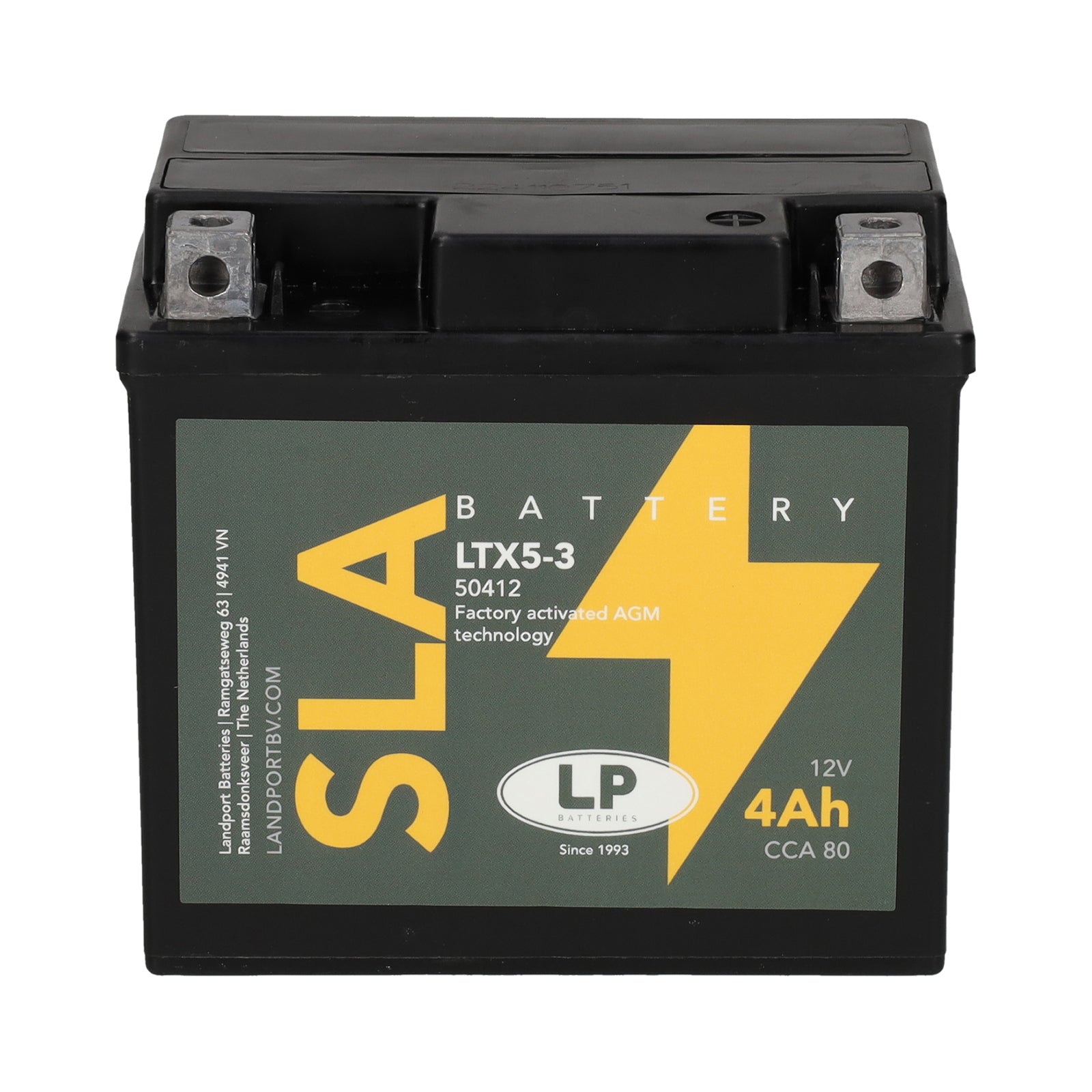 LTX5-3 12v 4Ah AGM Battery
