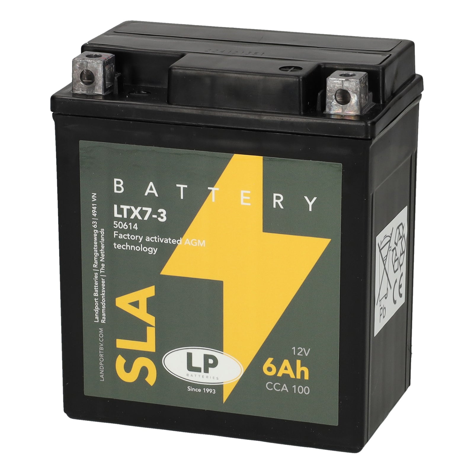 LTX7-3 12v 6Ah AGM Battery