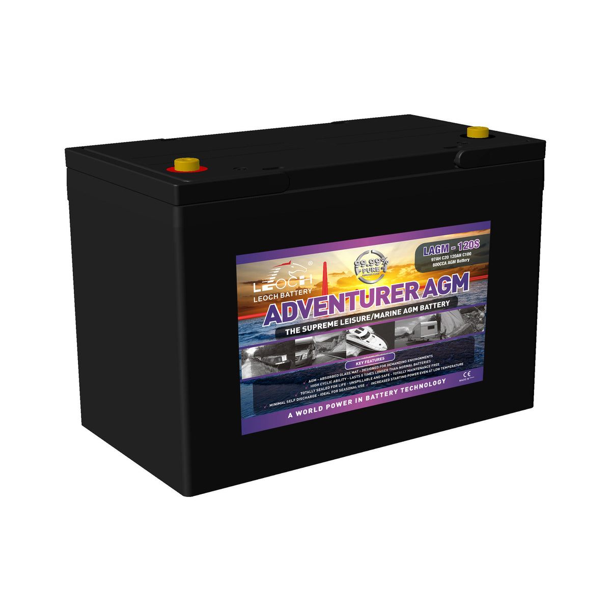 Leoch LAGM-120S Battery