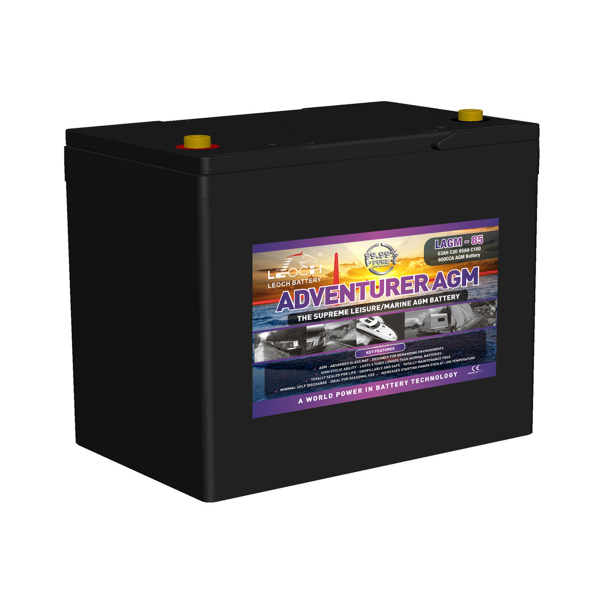 Leoch LAGM-85 Battery