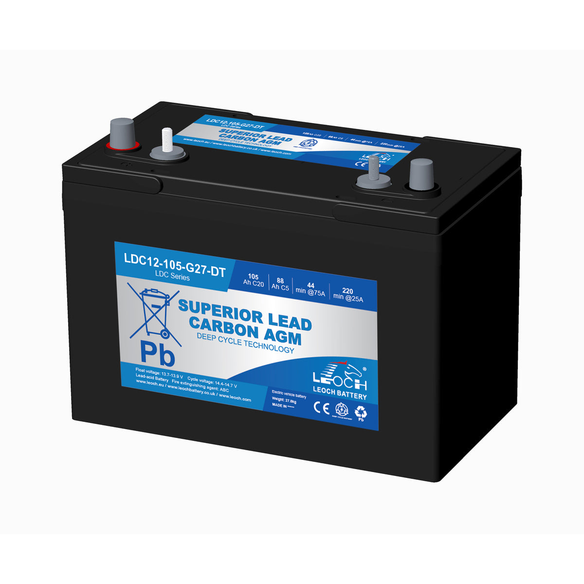 Leoch LDC12-105-G27-DT Battery