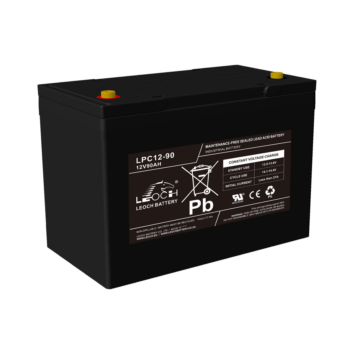 Leoch LPC12-90 Battery