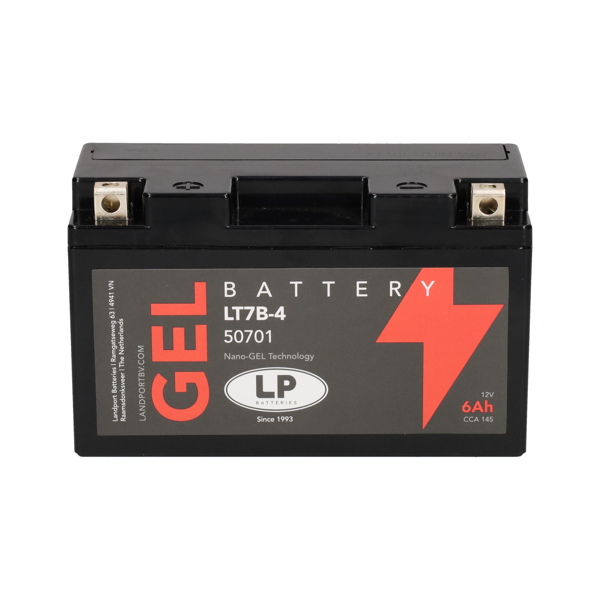 LT7B-4 12v 6Ah Gel Battery