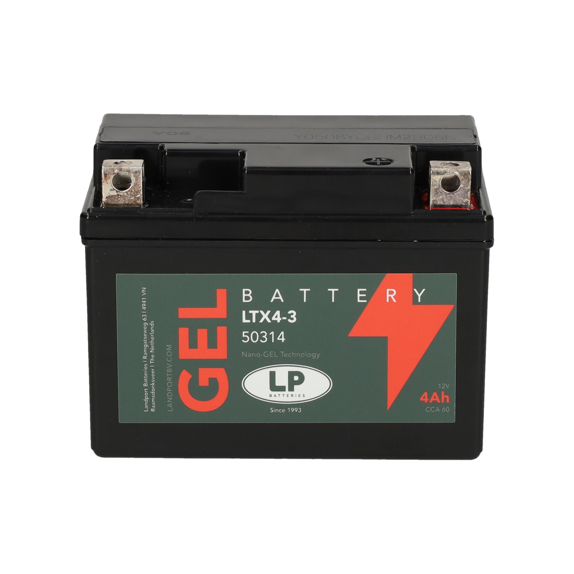 LTX4-3 12v 4Ah Gel Battery
