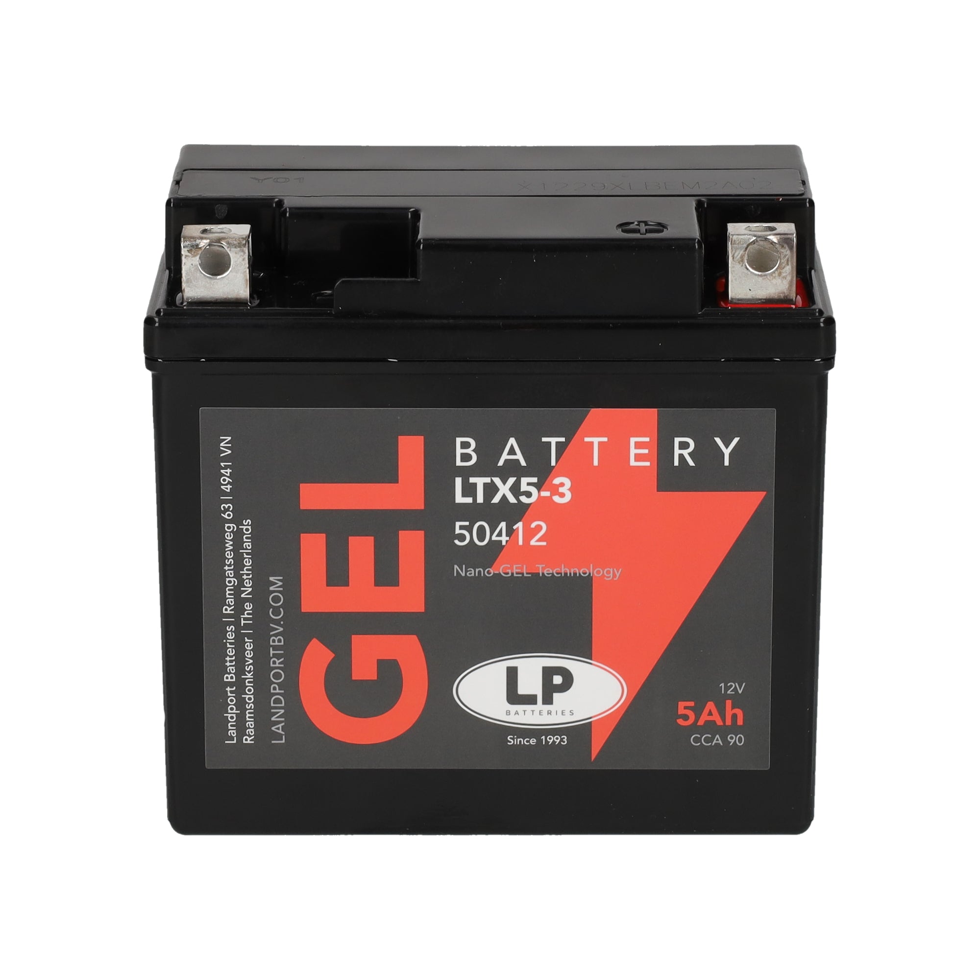 LTX5-3 12v 5Ah Gel Battery