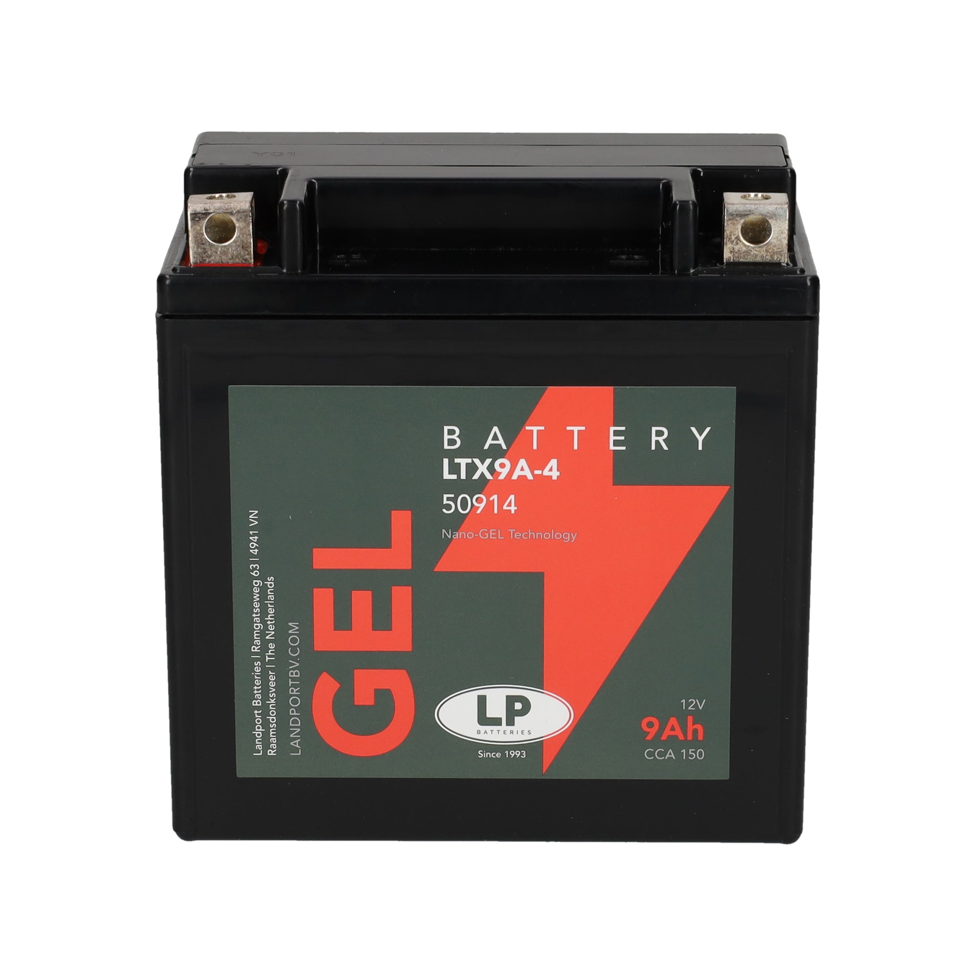 LTX9A-4 12v 9Ah Gel Battery