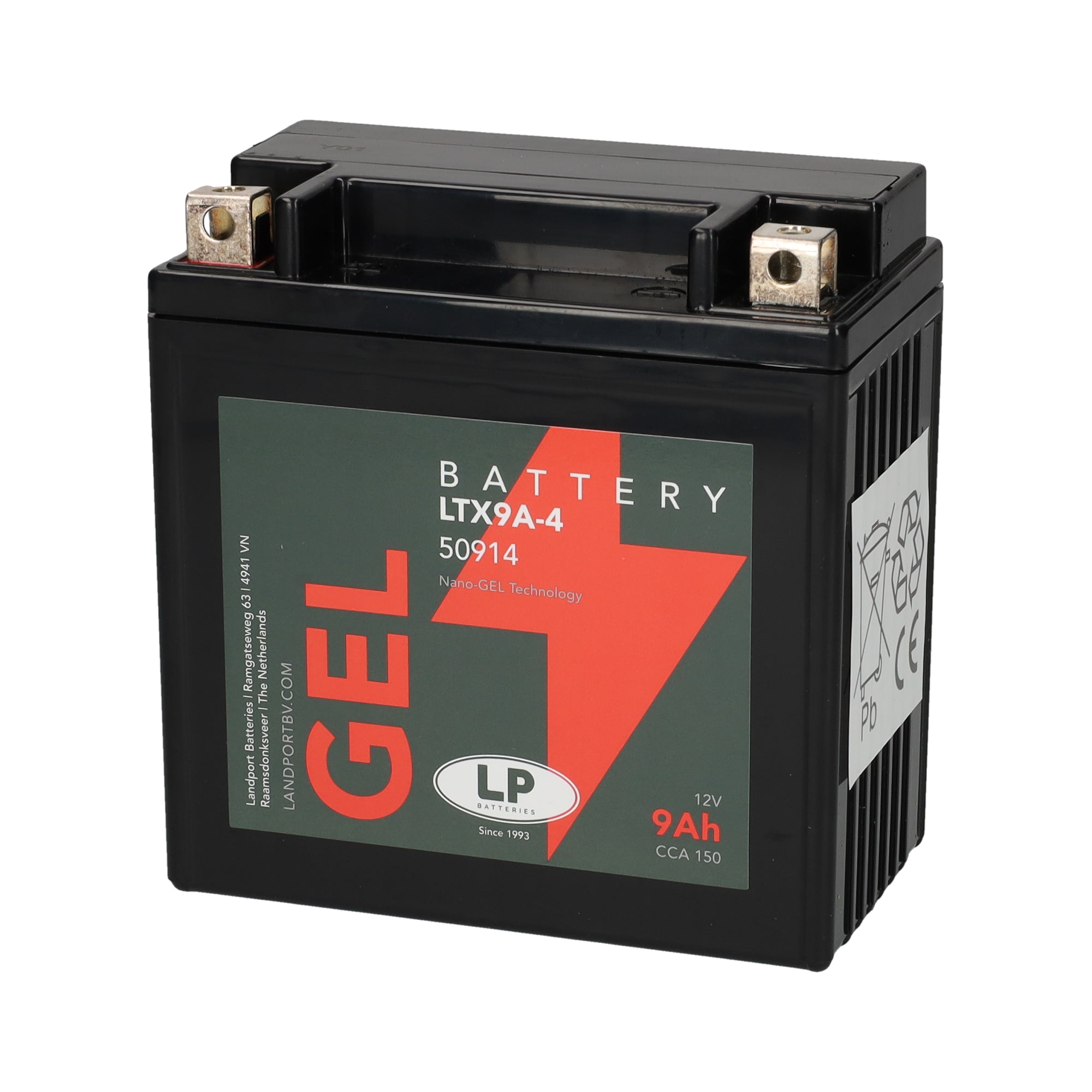 LTX9A-4 12v 9Ah Gel Battery