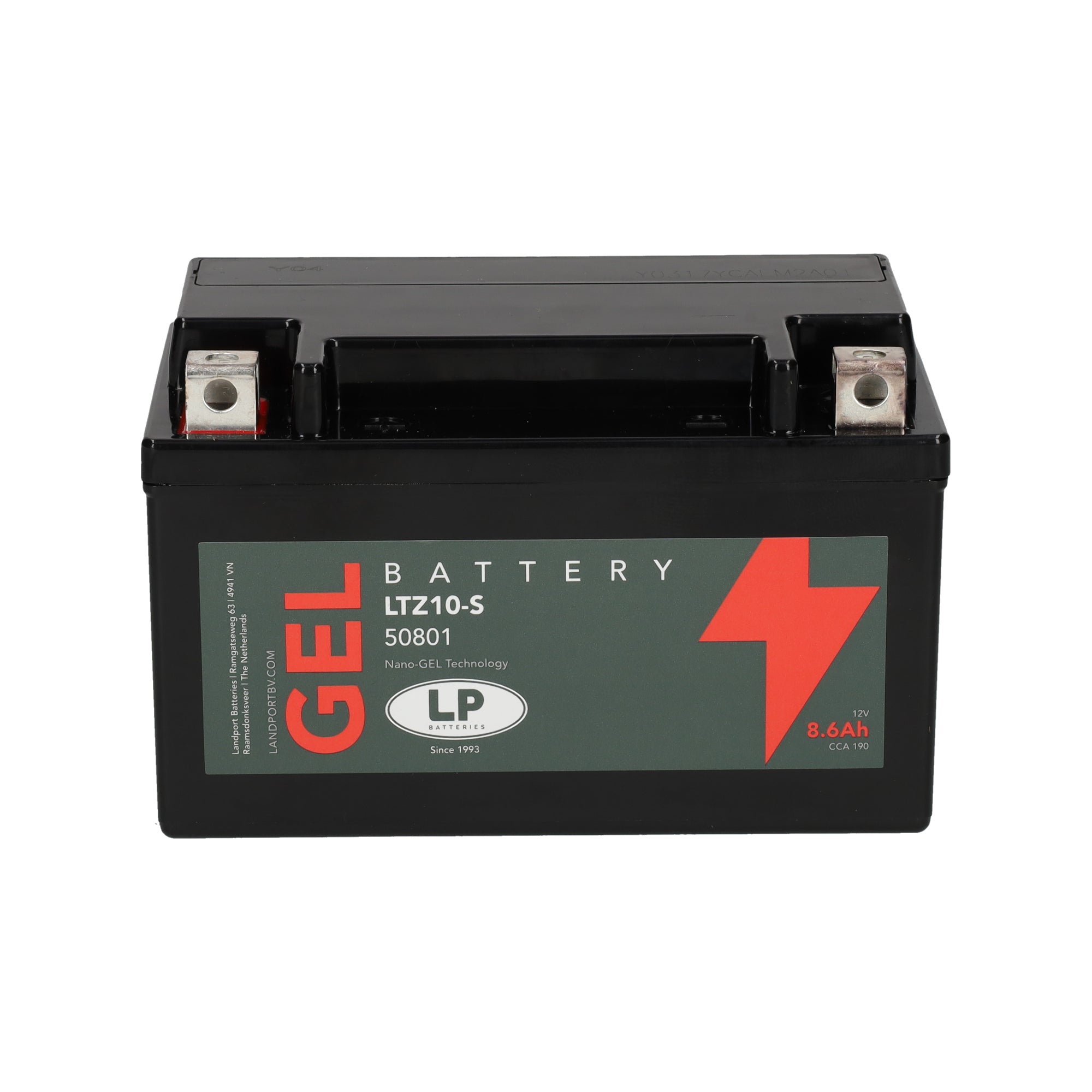 LTZ10-S 12v 8.6Ah Gel Battery