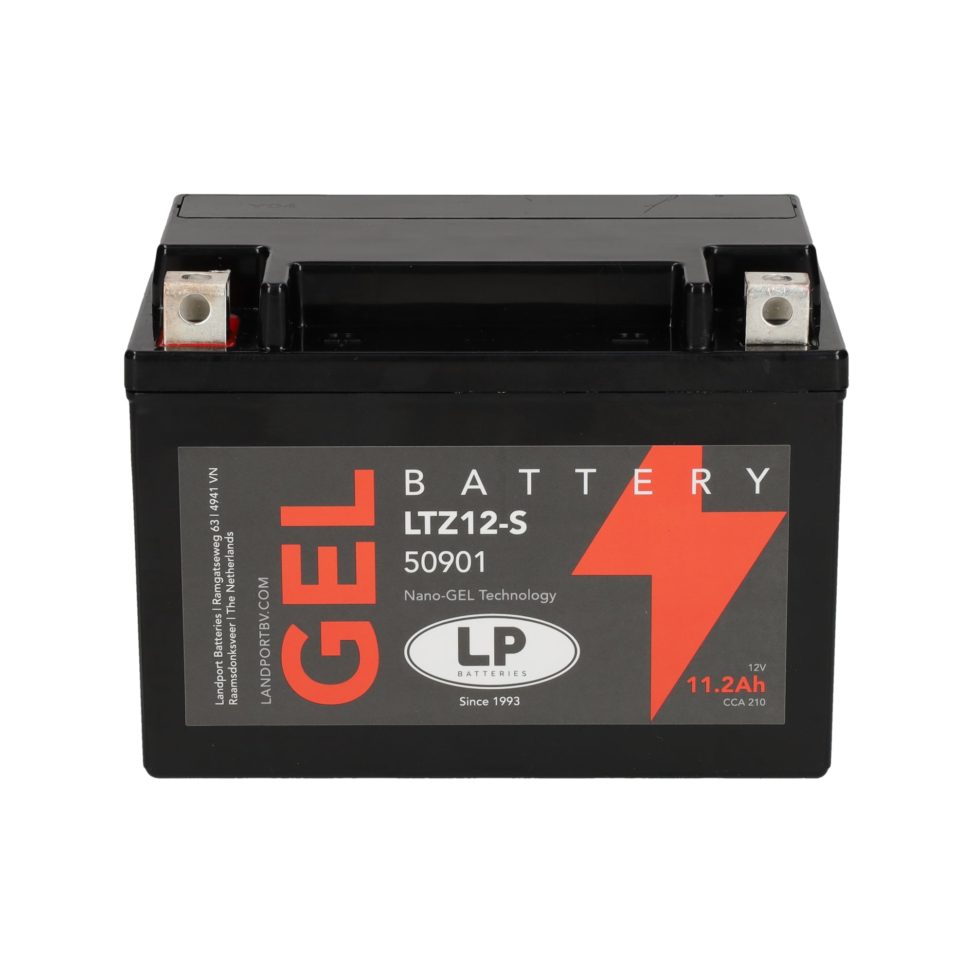 LTZ12-S 12v 11.2Ah Gel Battery
