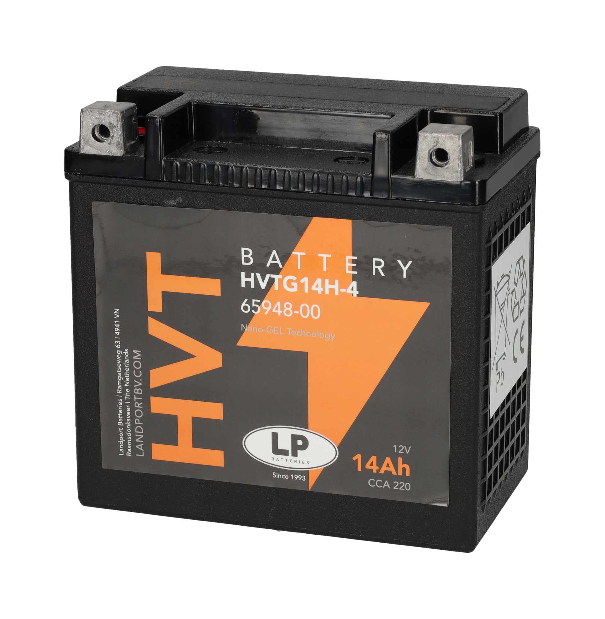 HVTG14H-4 12v 14Ah AGM Battery