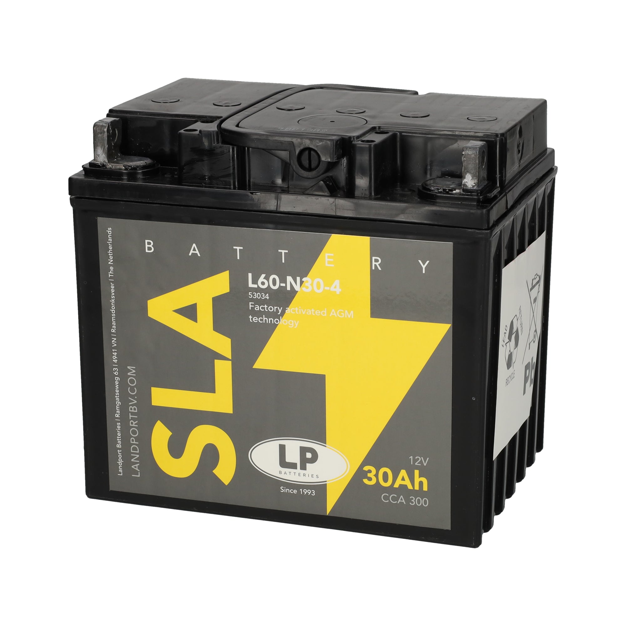 L60-N30-4 12v 30Ah Gel Battery