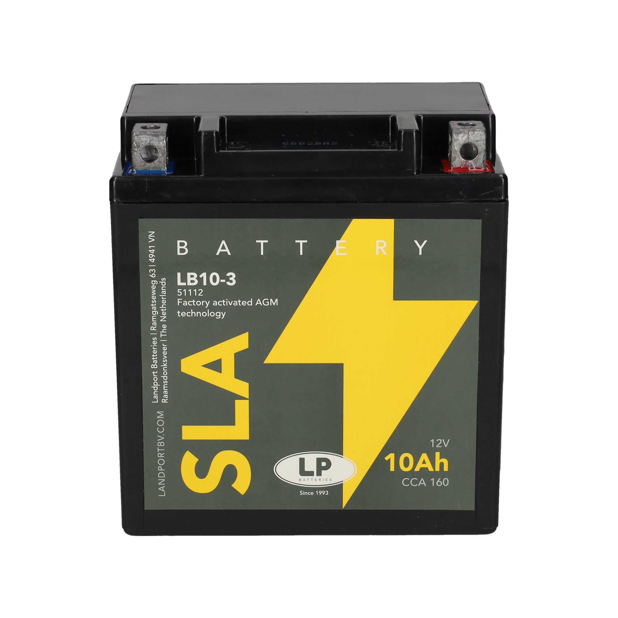 LB10-3 12v 10Ah AGM Battery