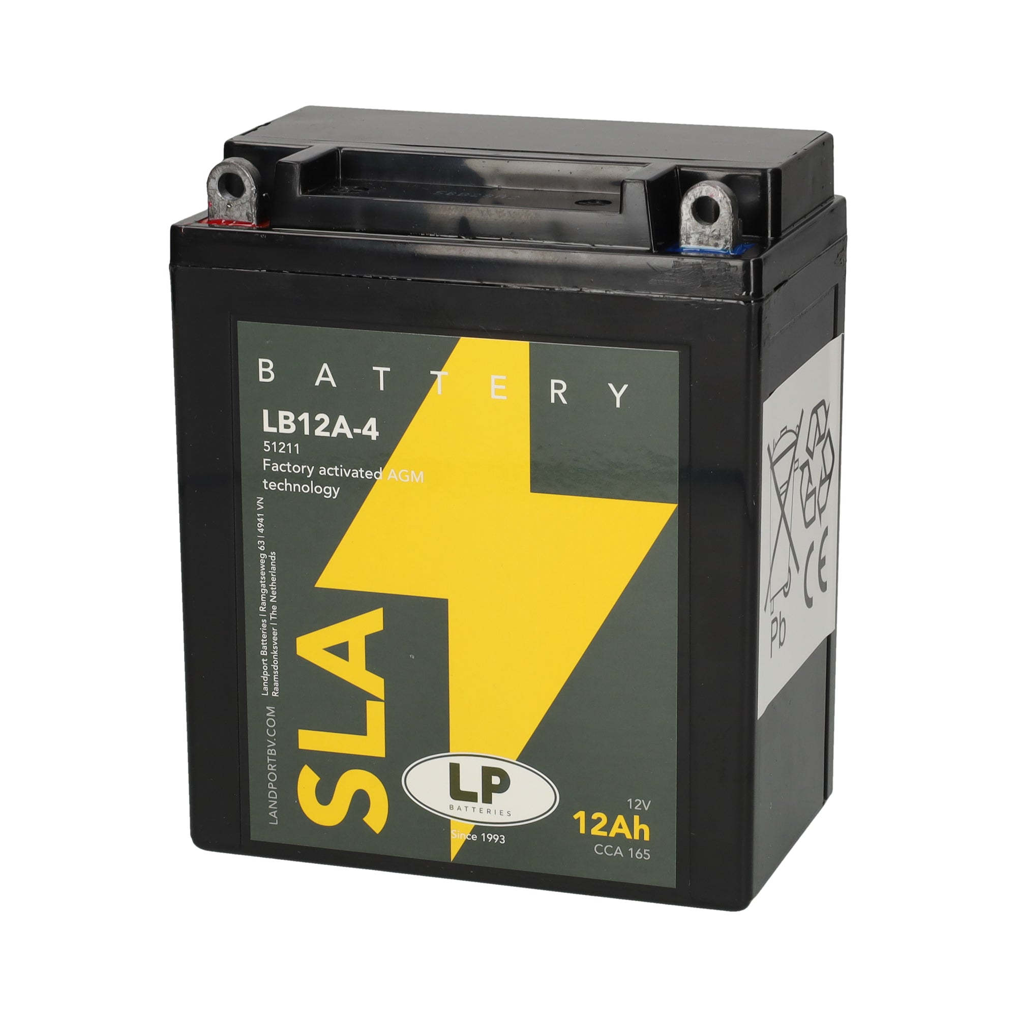 LB12A-4 12v 12Ah AGM Battery