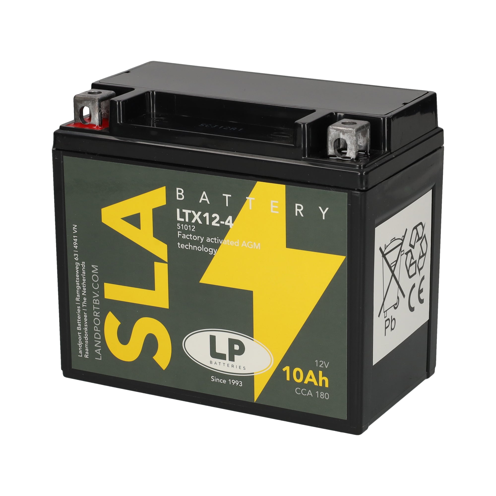 LTX12-4 12v 10Ah AGM Battery