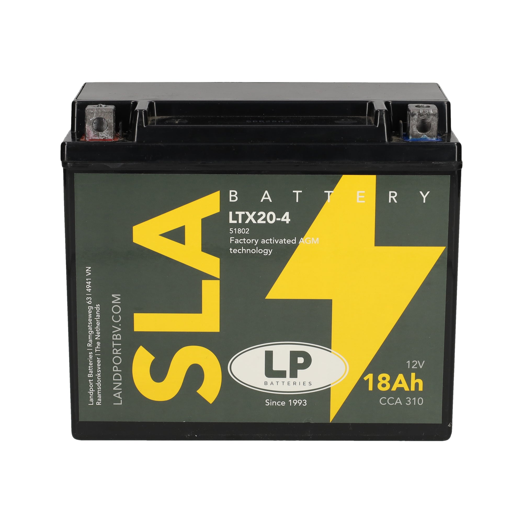 LTX20-4 12v 18Ah AGM Battery