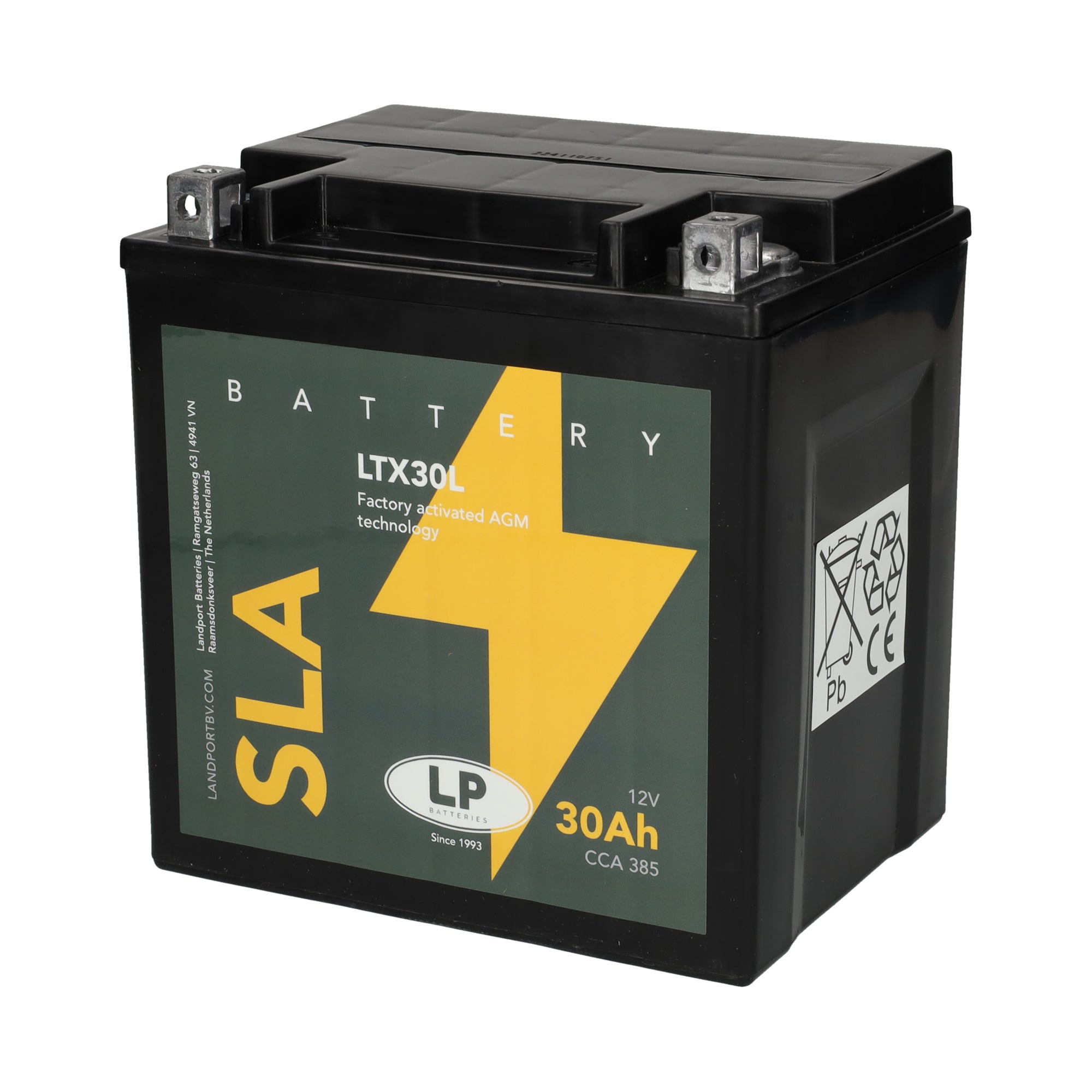 LTX30L 12v 30Ah AGM Battery