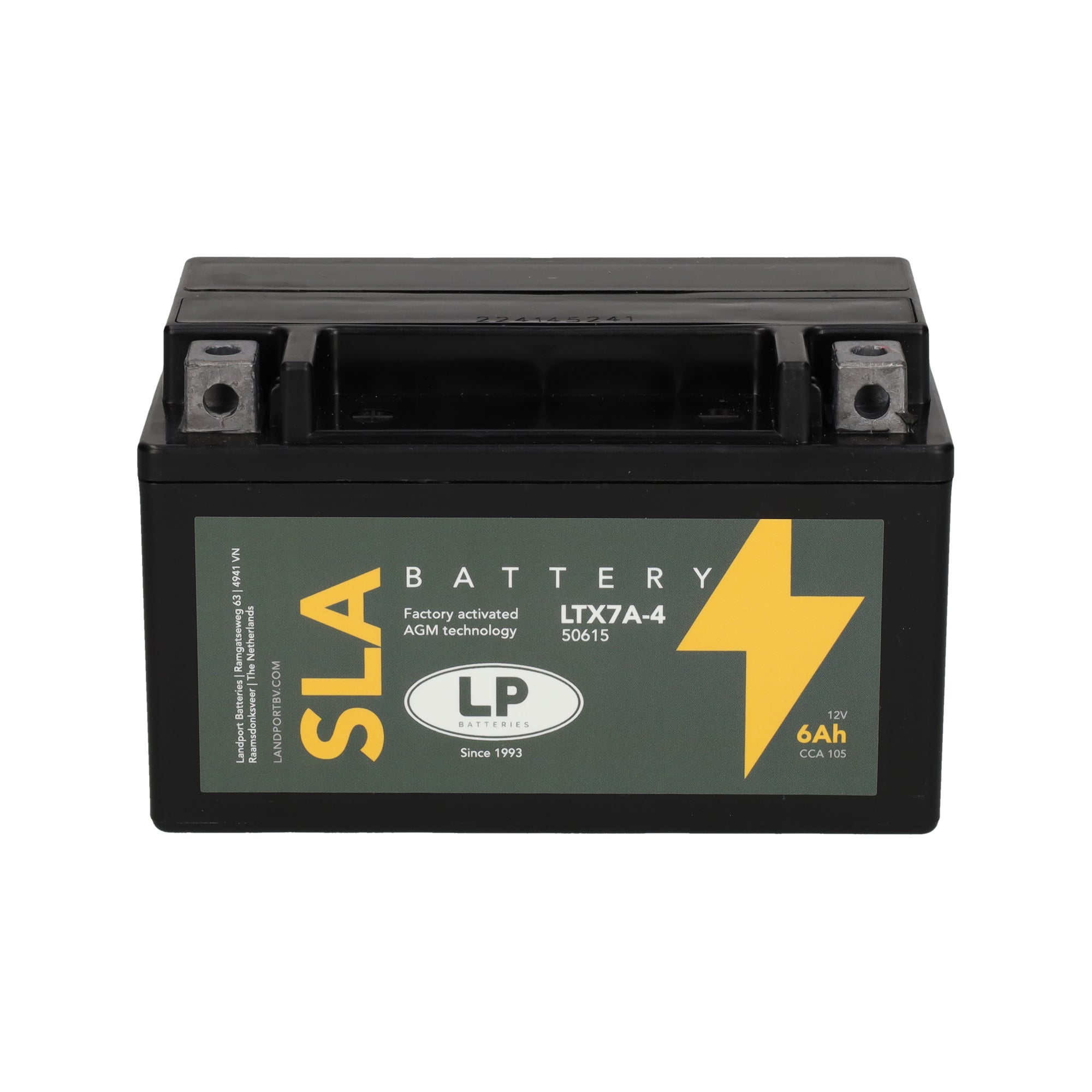 SLA LTX7A-4 12v 6Ah AGM Battery
