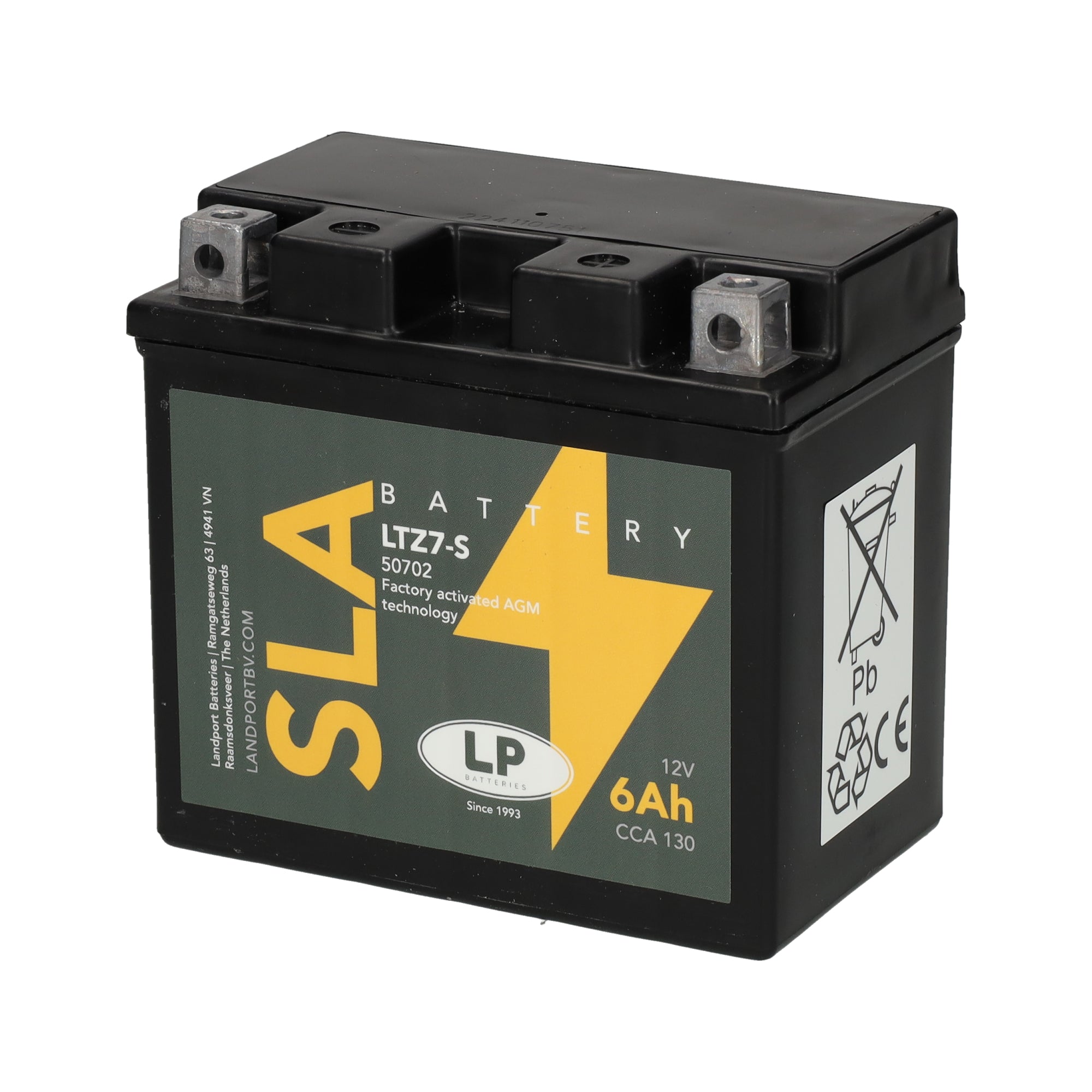 LTZ7-S 12v 6Ah AGM Battery