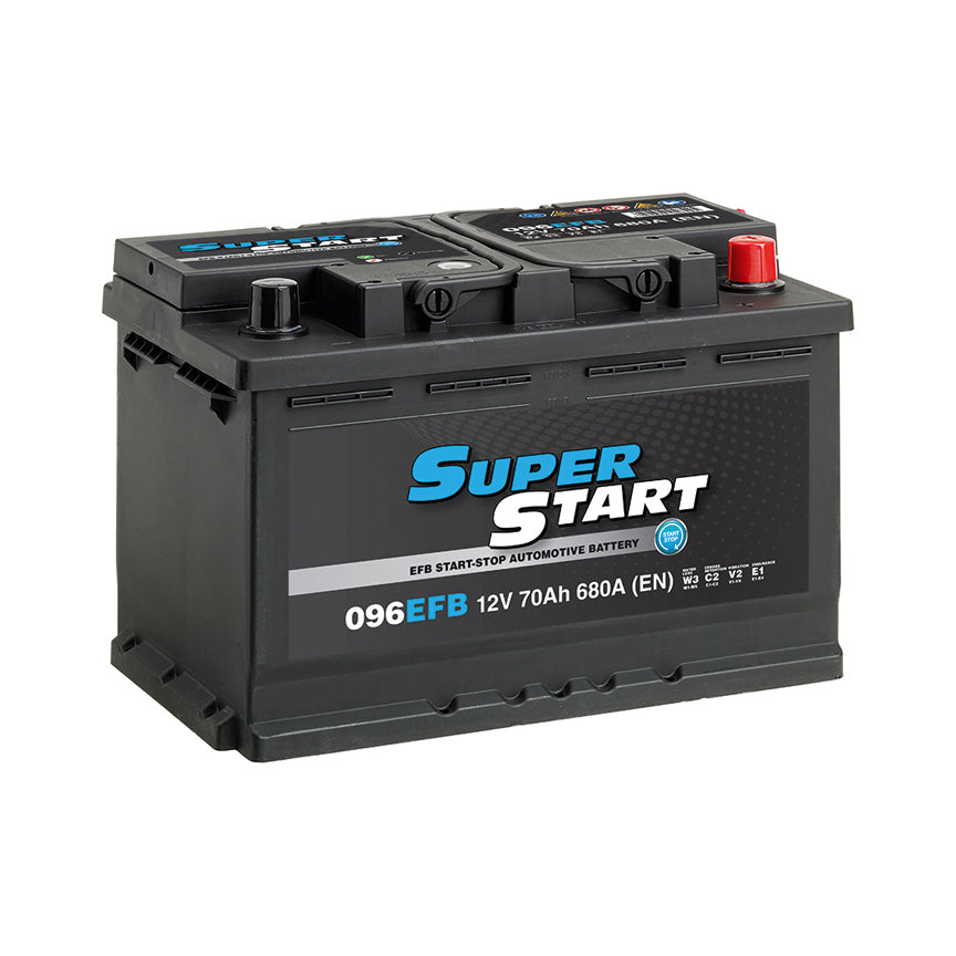 47ext Battery Super Start 096EFB 70Ah 680A (EN) EFB Battery – McMartins
