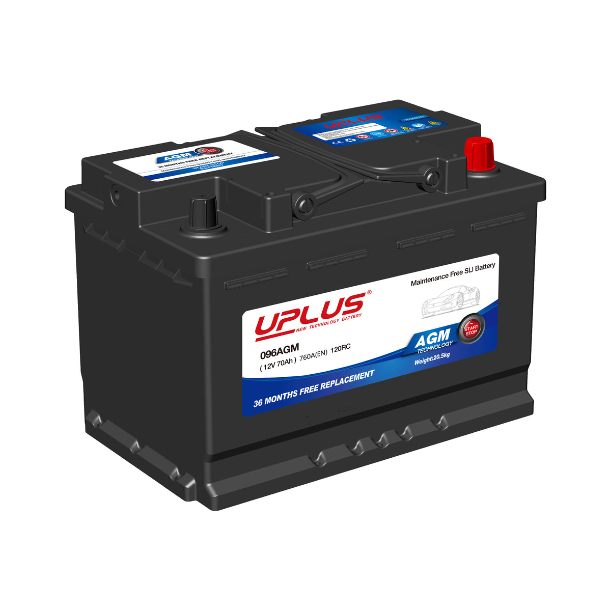 Uplus AGM-L3 Battery