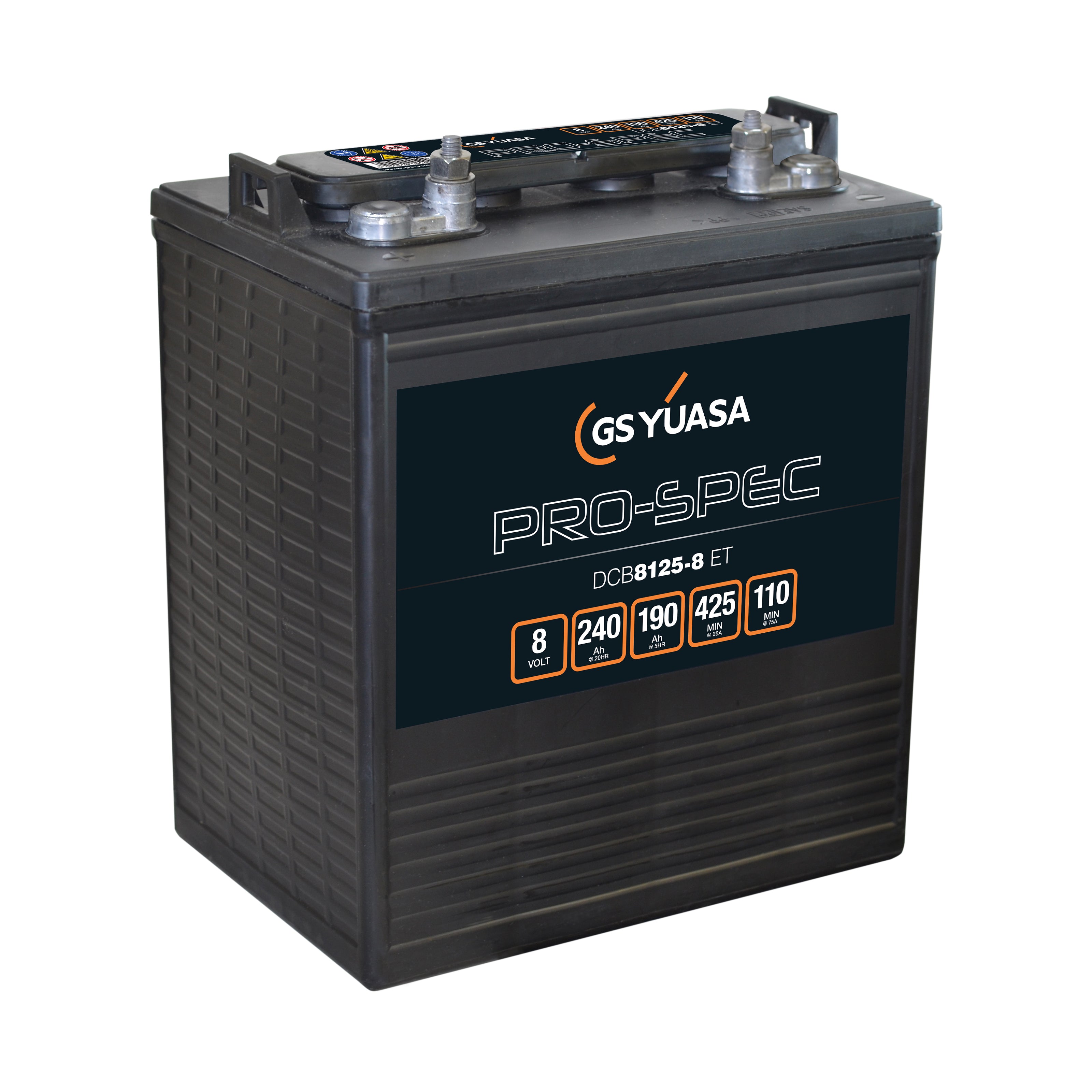 GY-DCB8125-8(ET) GS Yuasa Pro-Spec Battery