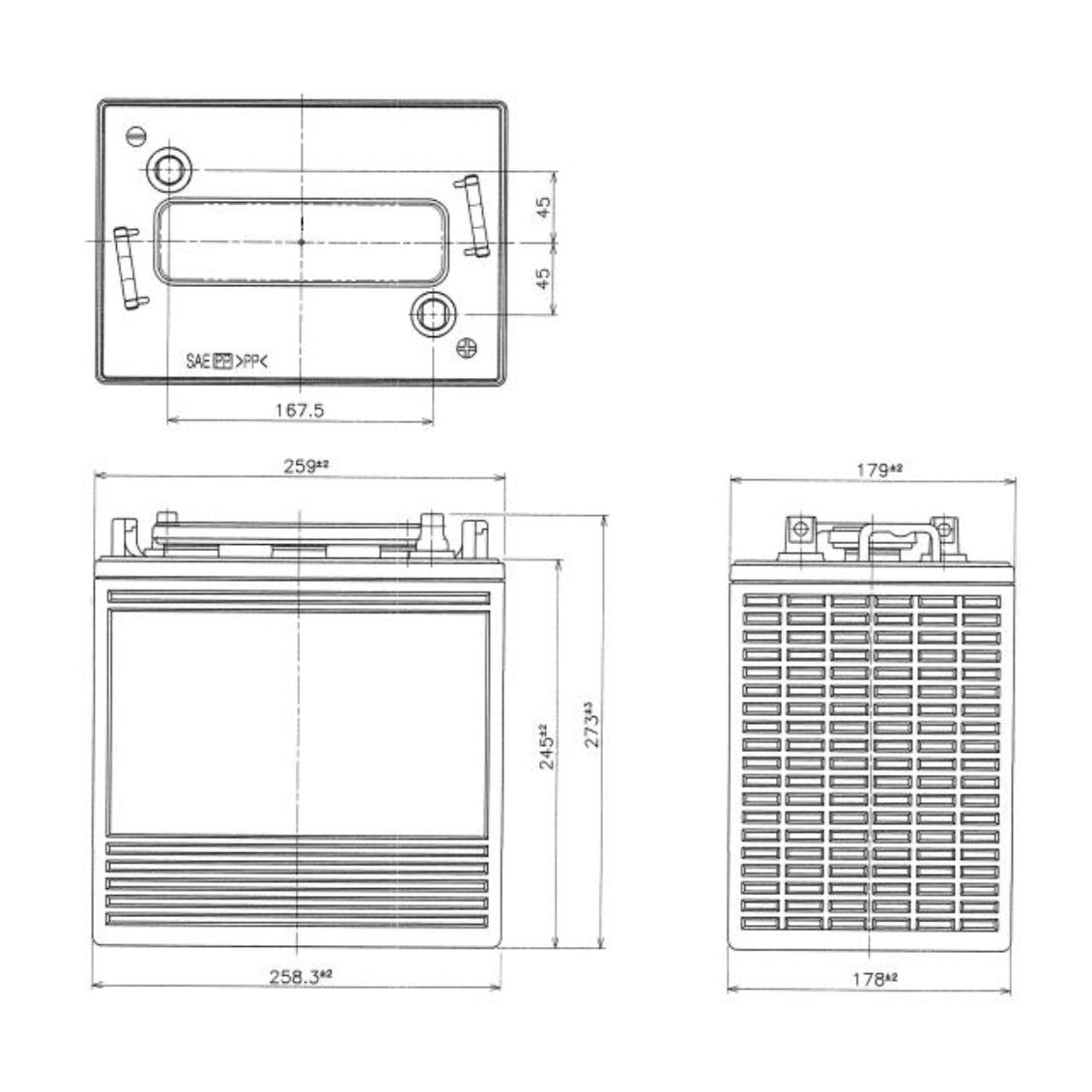 DCB125-6 (ET) Battery