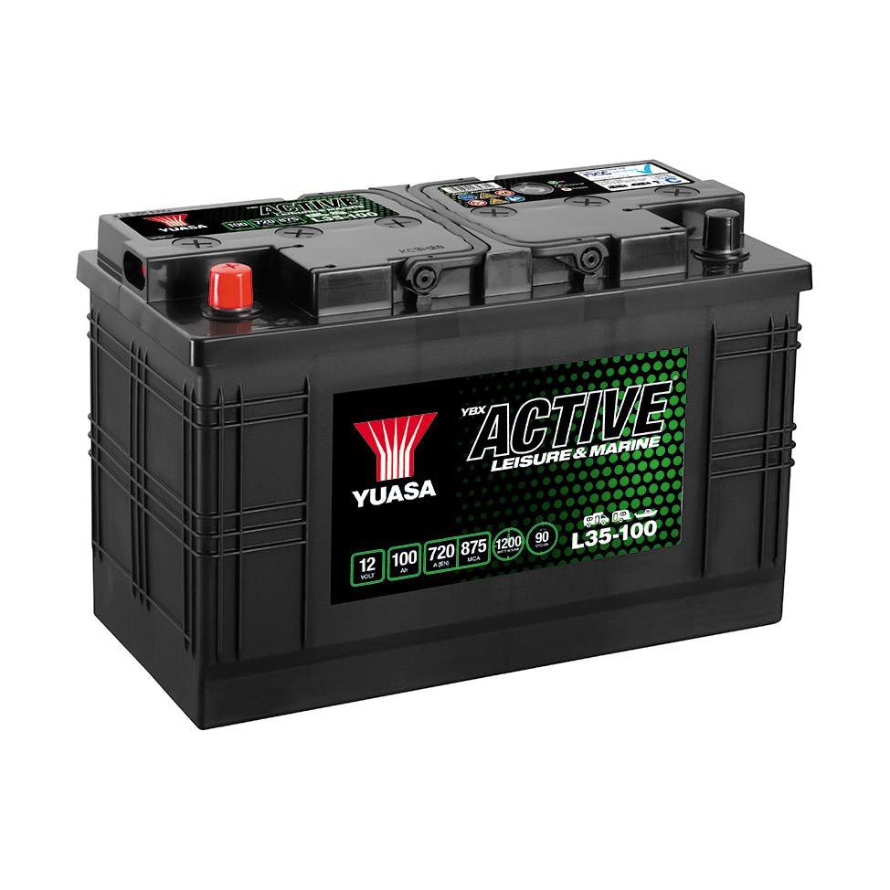 L35-100 Yuasa Active Leisure Battery 12V 100Ah 720A
