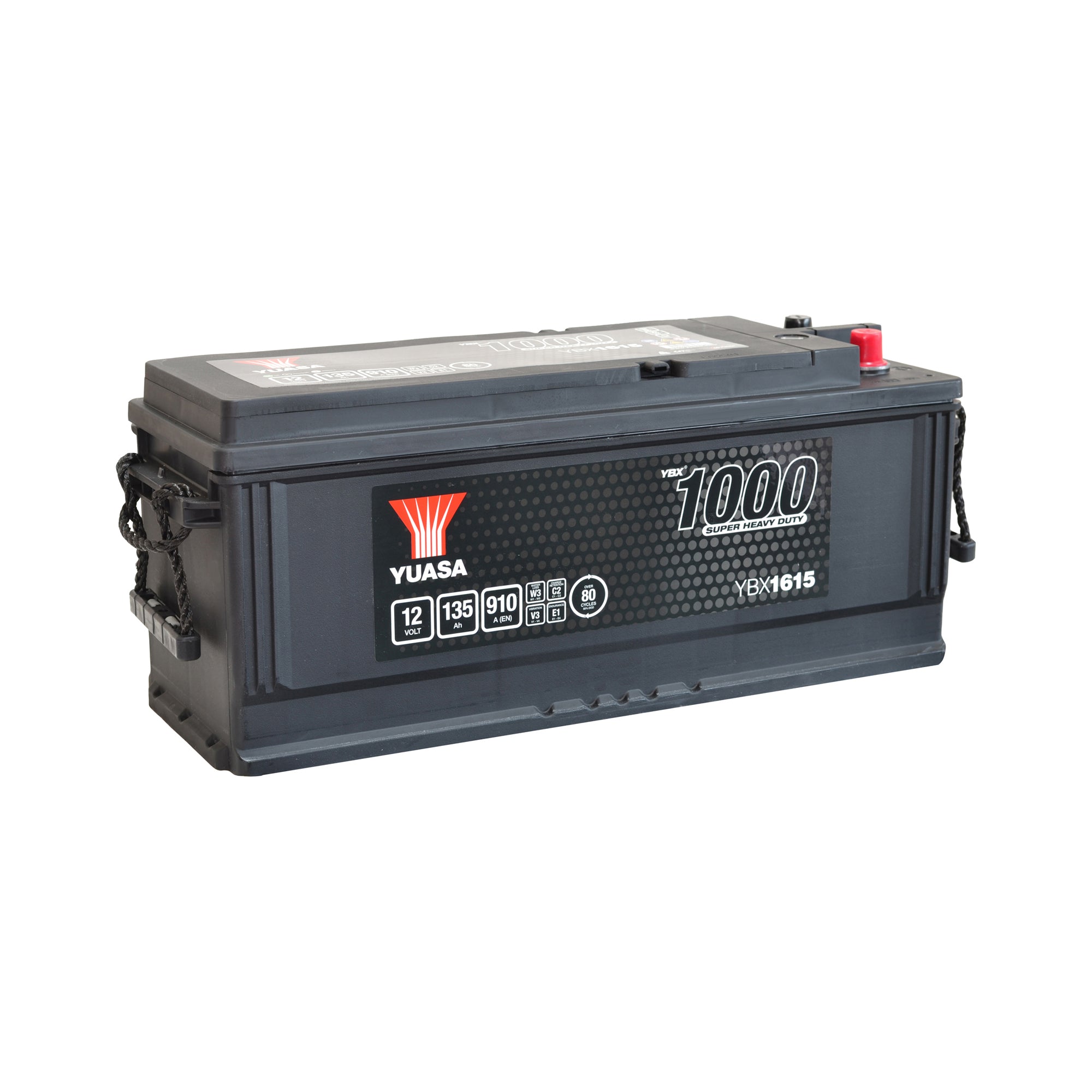 YBX1615 12V 135Ah 910A Yuasa Super Heavy Duty Battery