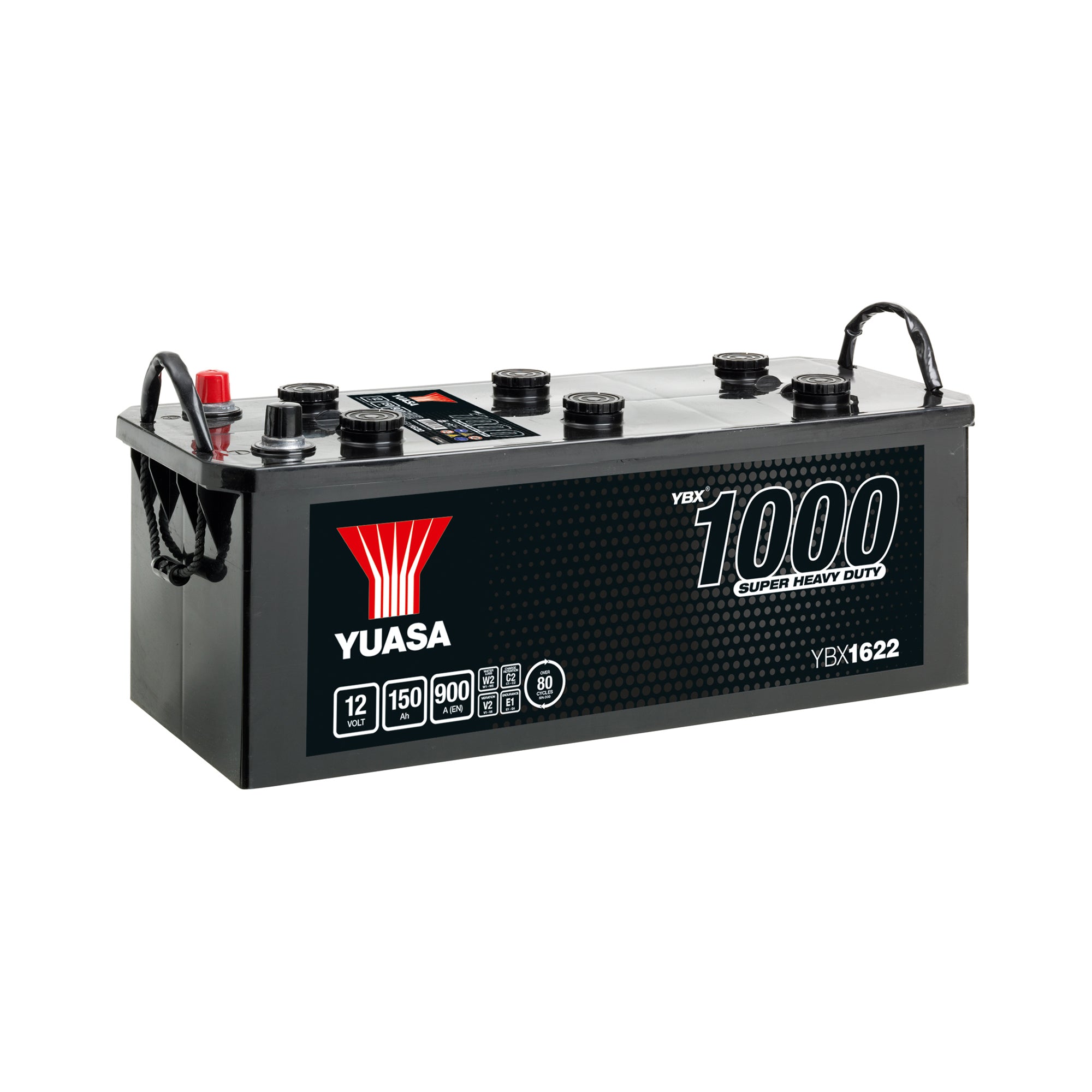 YBX1622 12V 150Ah 900A Yuasa Super Heavy Duty Battery