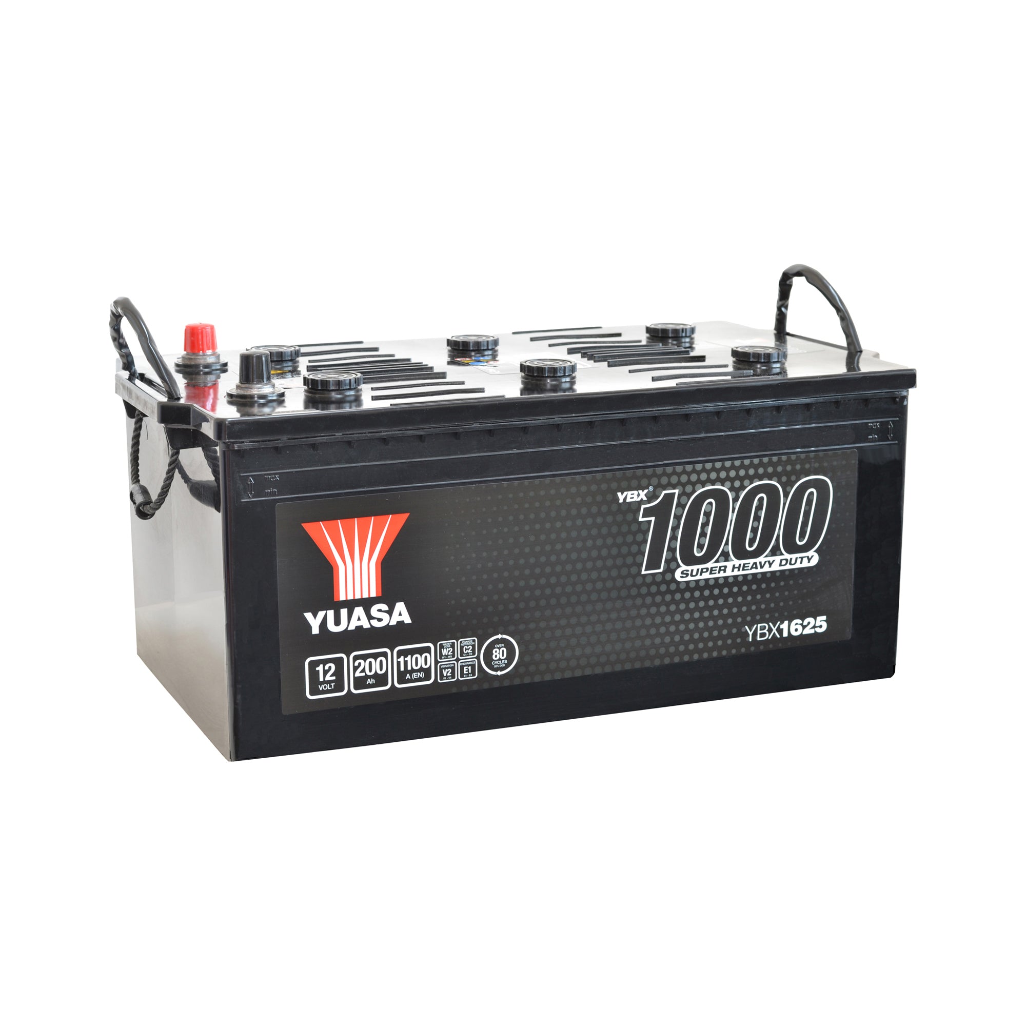 YBX1625 12V 200Ah 1100A Yuasa Super Heavy Duty Battery