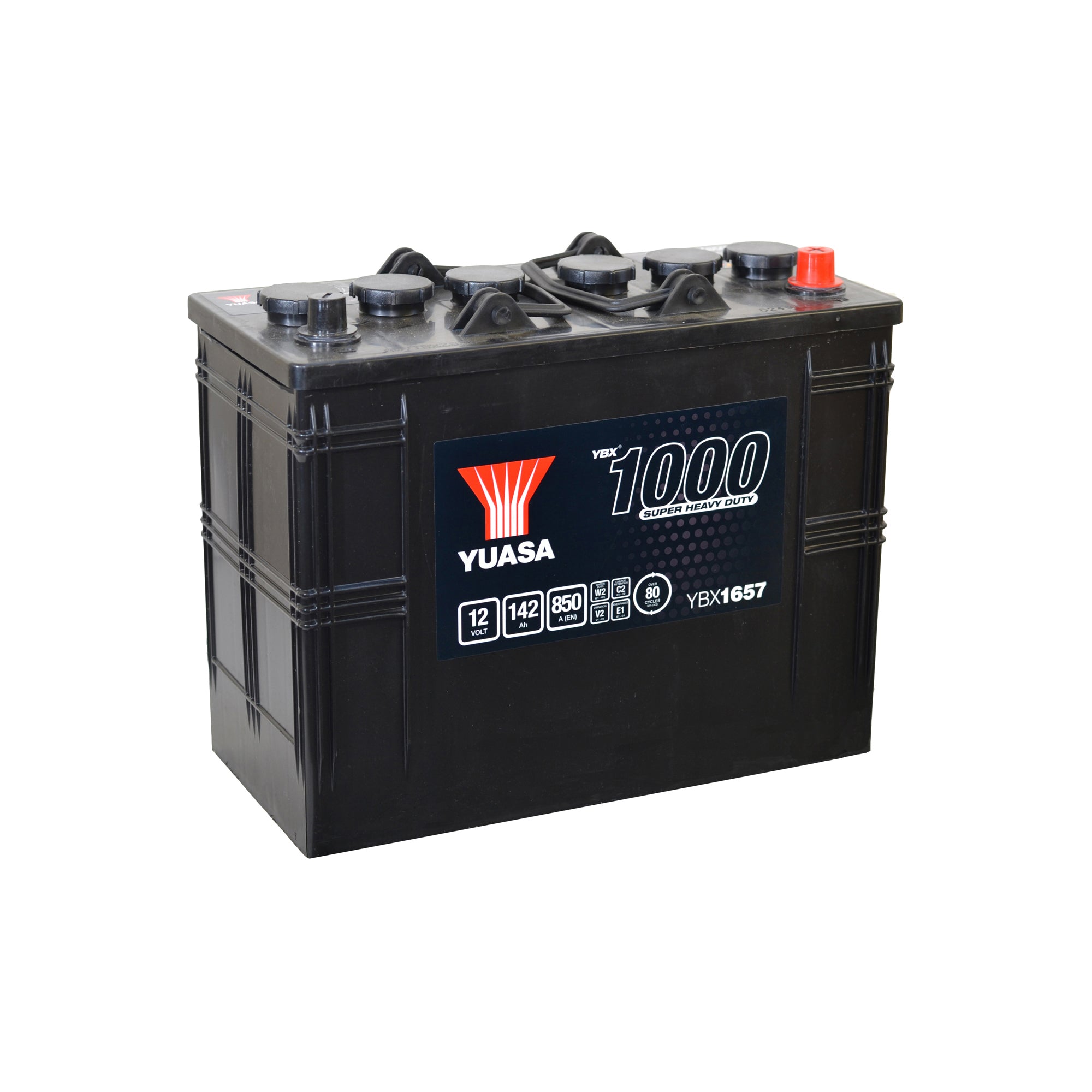 YBX1657 142Ah 850A 1000 Series Super Heavy Duty Battery