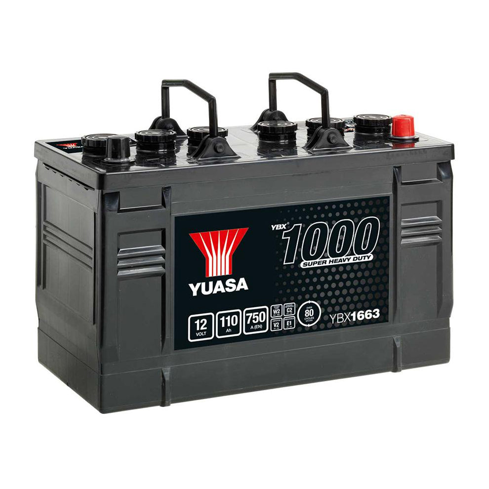 YBX1663 12v 110Ah 750ASuper Heavy Duty Battery