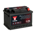 YBX3075 12v 60Ah 550ASMF Battery